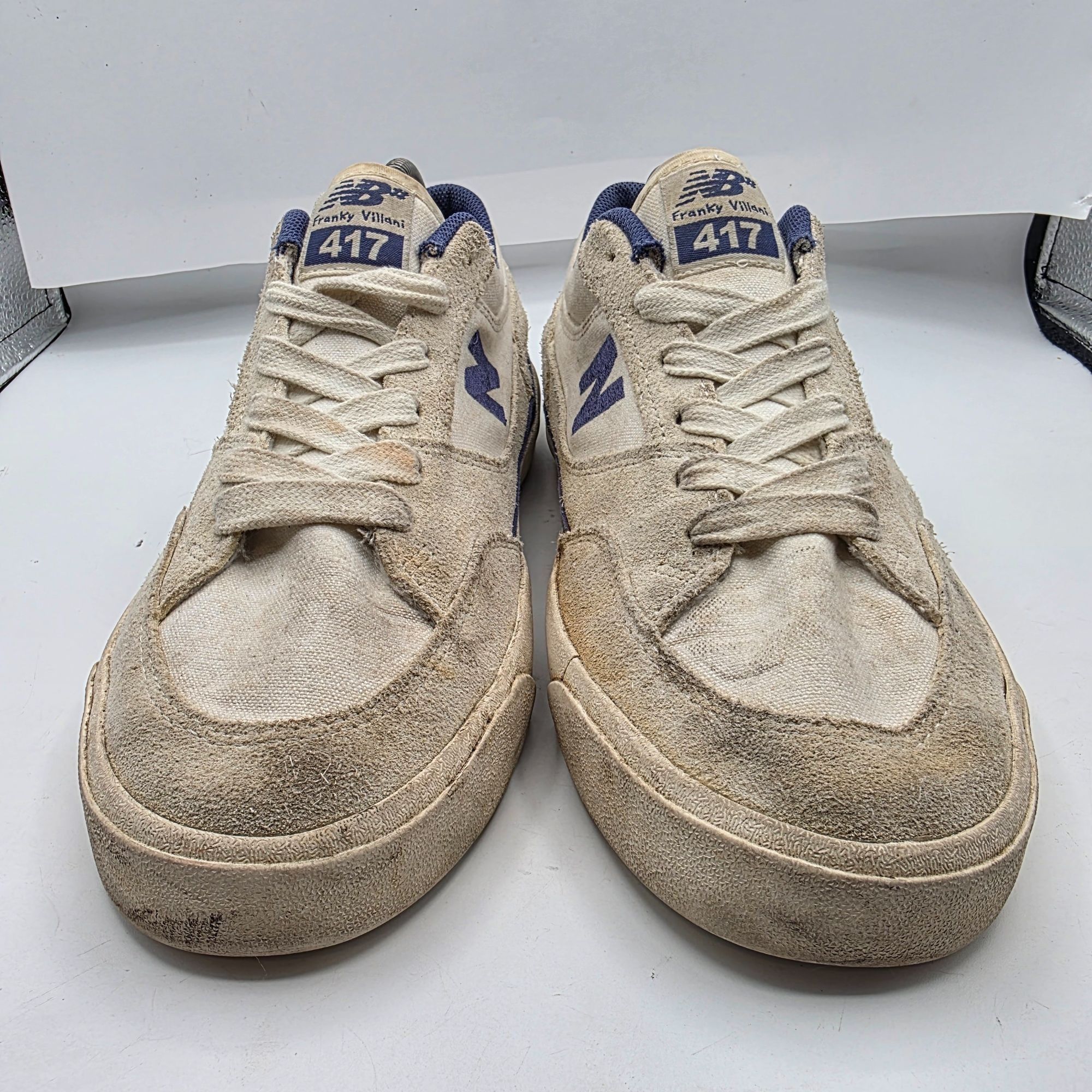 New Balance New Balance Numeric Franky Villani 417 Mens Size 10.5 White Size US 10.5 / EU 43-44 - 2 Thumbnail