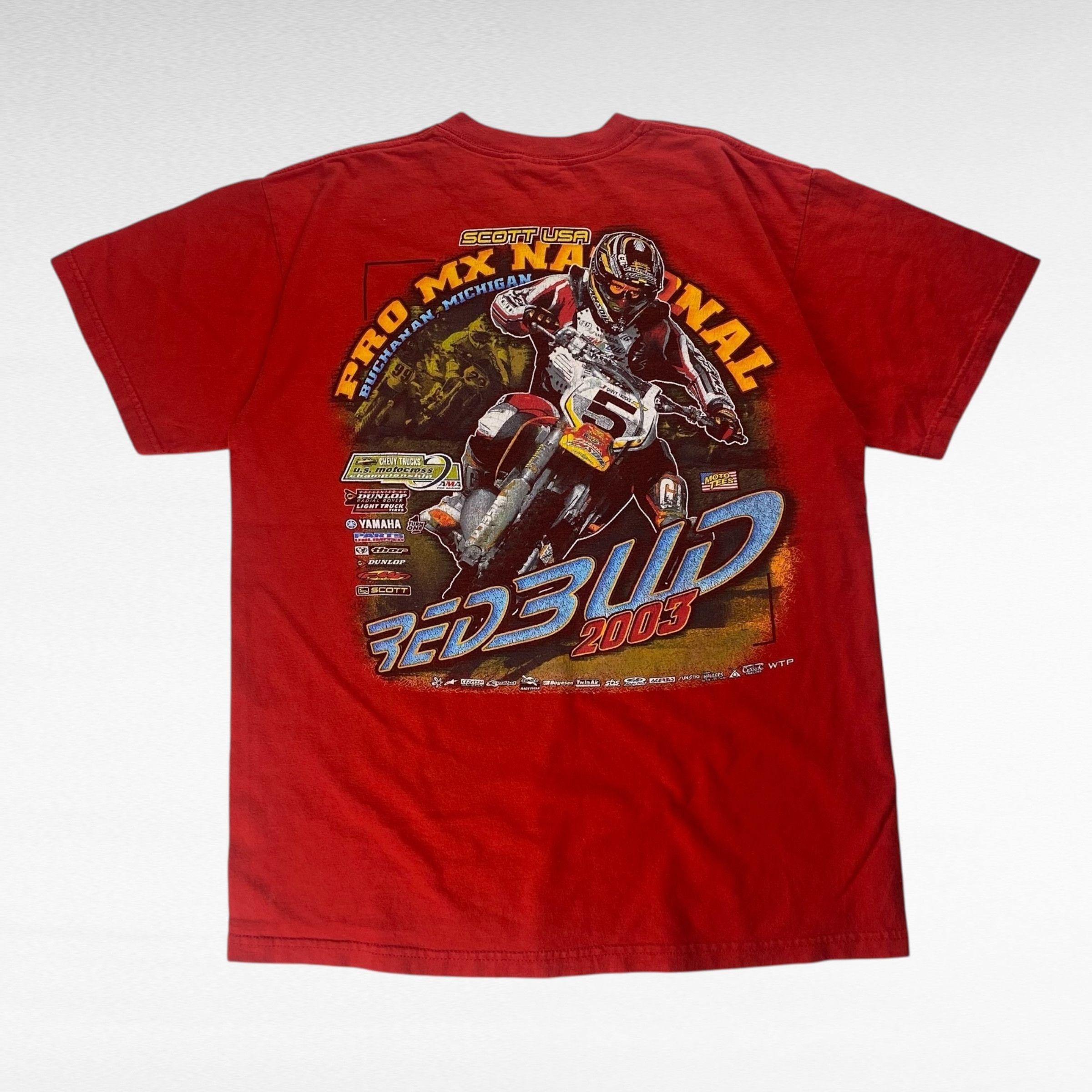 Gildan Gildan T-Shirt Red Size M Size US M / EU 48-50 / 2 - 1 Thumbnail