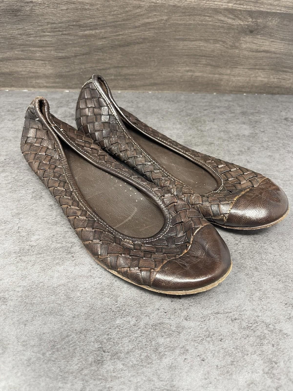 Other Calzoeria Toscano Shoes Womens Size 39.5 (8.5) Brown Leather Size US 8.5 / IT 38.5 - 4 Thumbnail