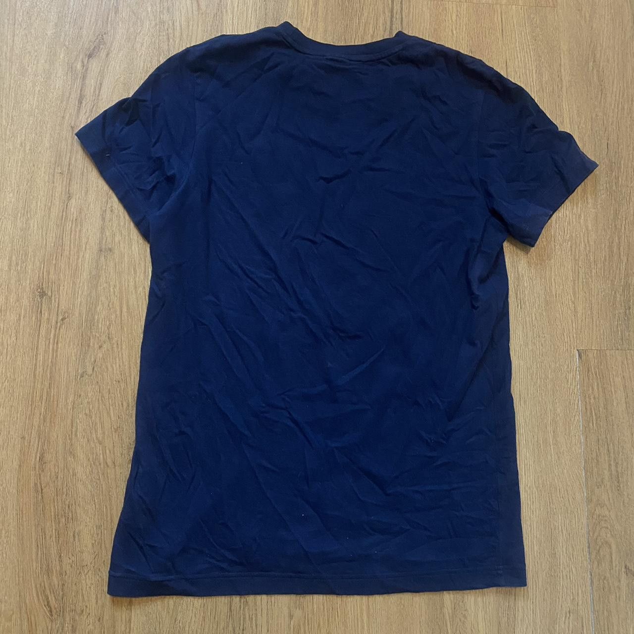 Adidas Adidas navy and orange t-shirt Classic Vintage Logo Size US M / EU 48-50 / 2 - 2 Thumbnail