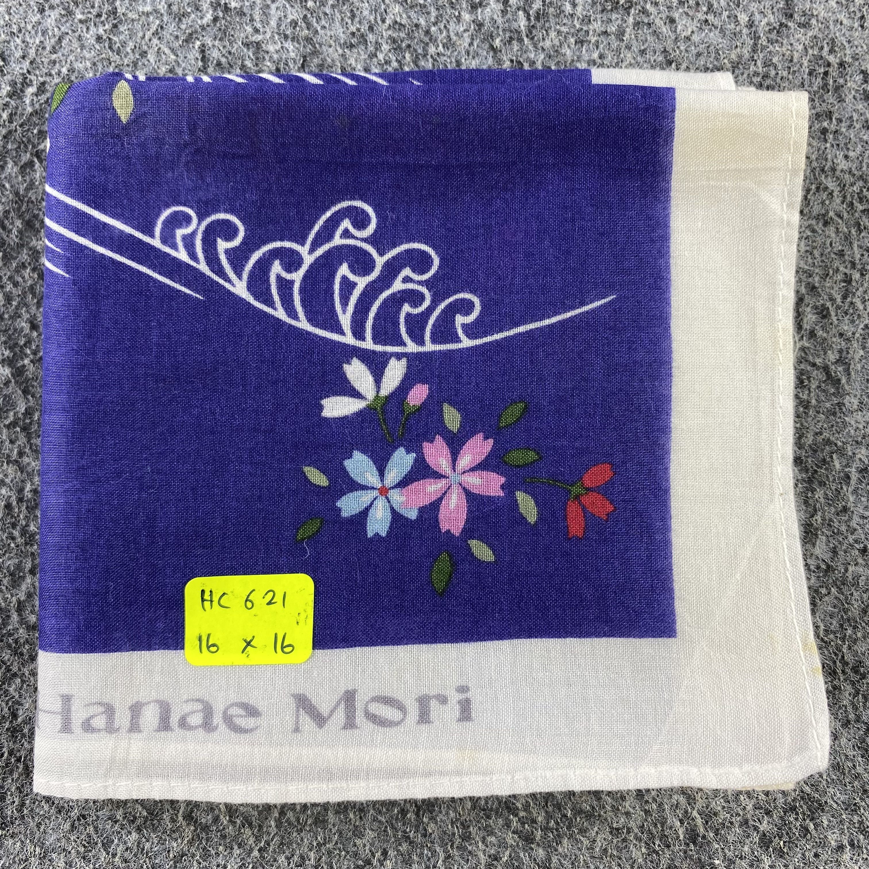 Hanae Mori Hanae Mori Handkerchief/Neckerchief/Bandana HC621 Size ONE SIZE - 5 Thumbnail