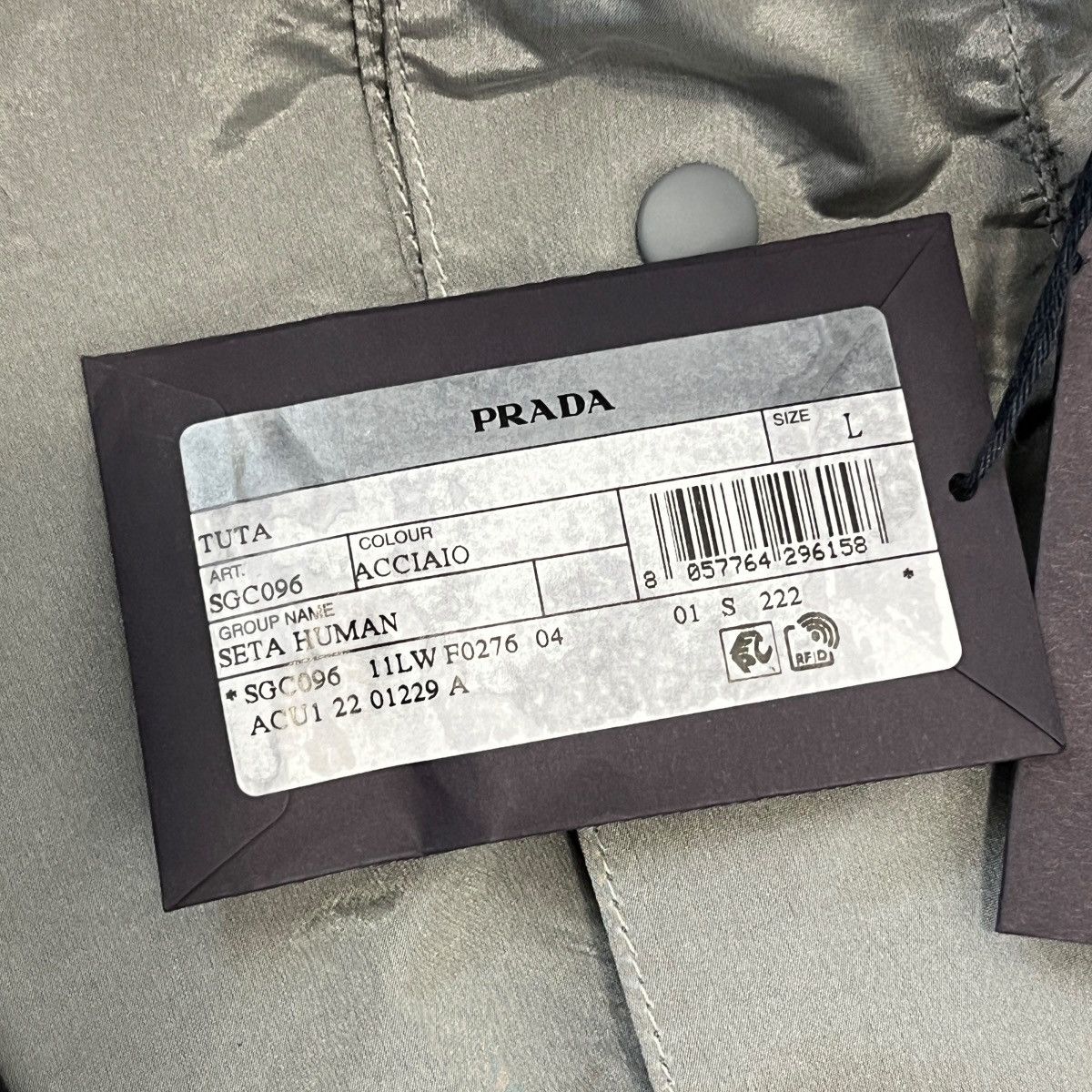 Prada PRADA 22AW RAF SIMONS Silk All In One Triangle Jumpsuit Size US 32 / EU 48 - 15 Thumbnail