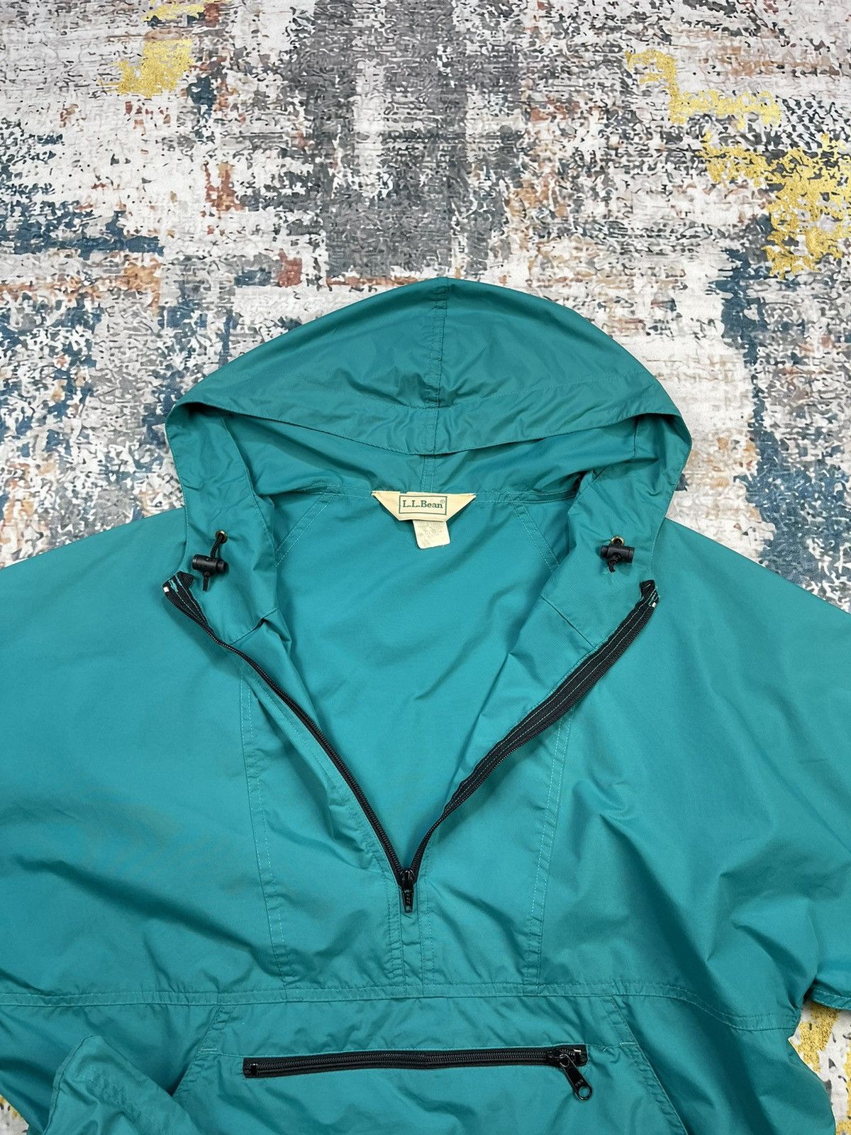 L.L. Bean Vintage LL BEAN Anorak Half Zipper Windbreaker Size US M / EU 48-50 / 2 - 8 Thumbnail