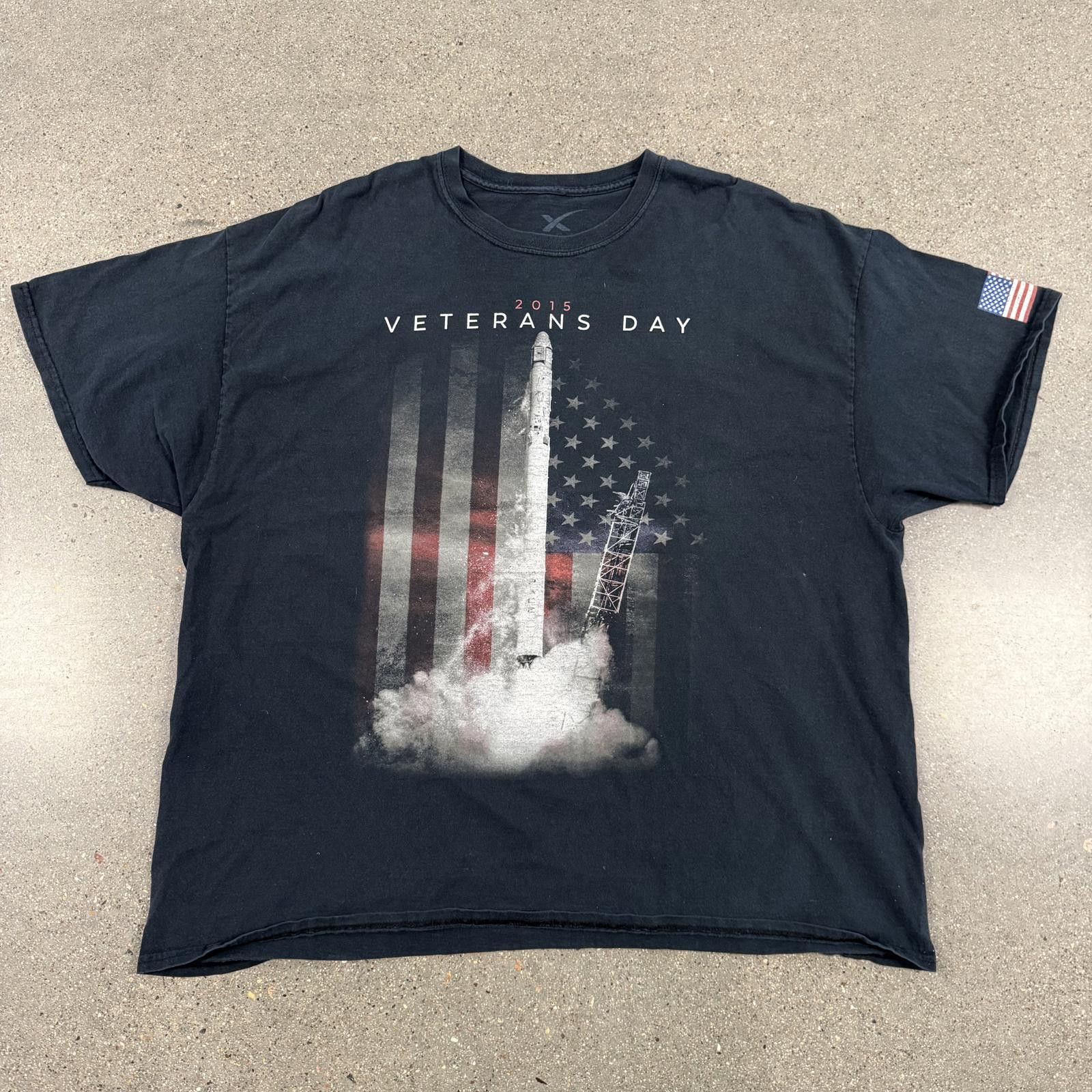 Designer SpaceX Elon Musk Exclusive T-Shirt Veterans Day 2015 3XL Size US XXL / EU 58 / 5 - 1 Thumbnail