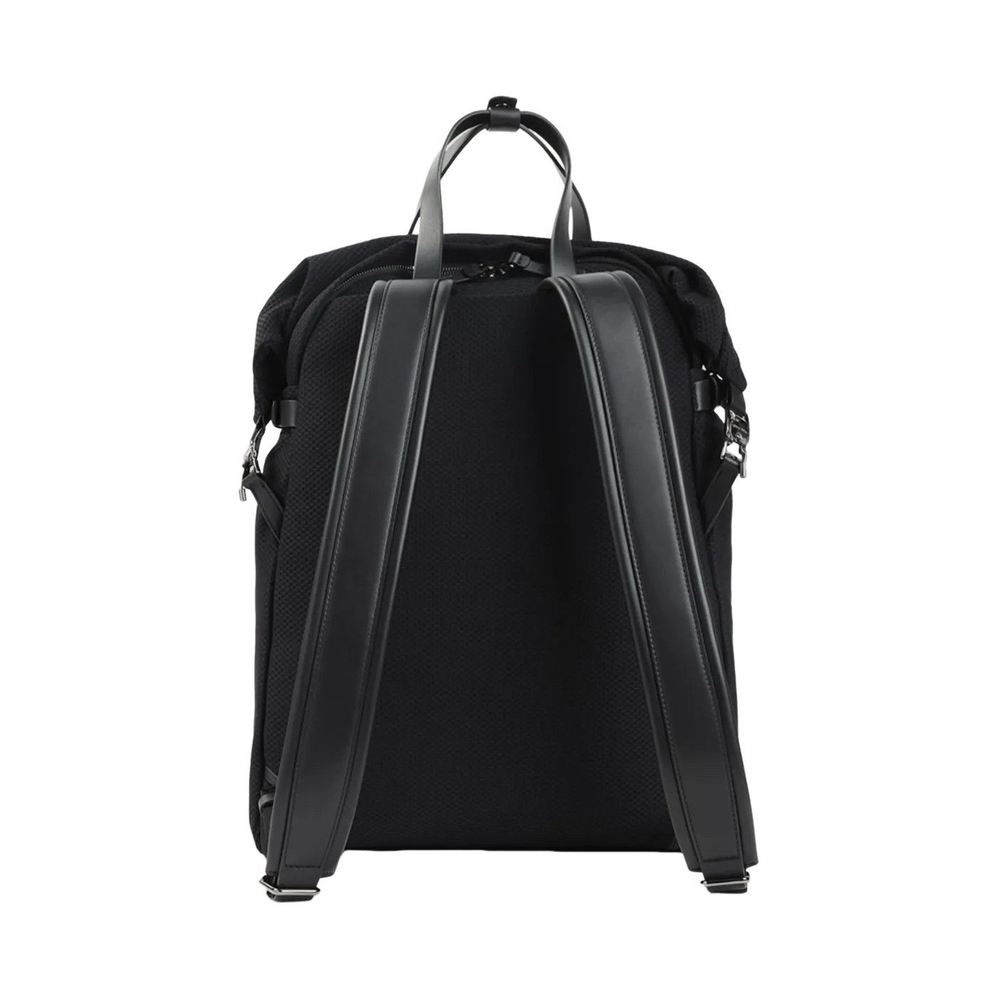 Giorgio Armani GIORGIO ARMANI Black Mesh Backpack New & Authentic Size ONE SIZE - 2 Thumbnail