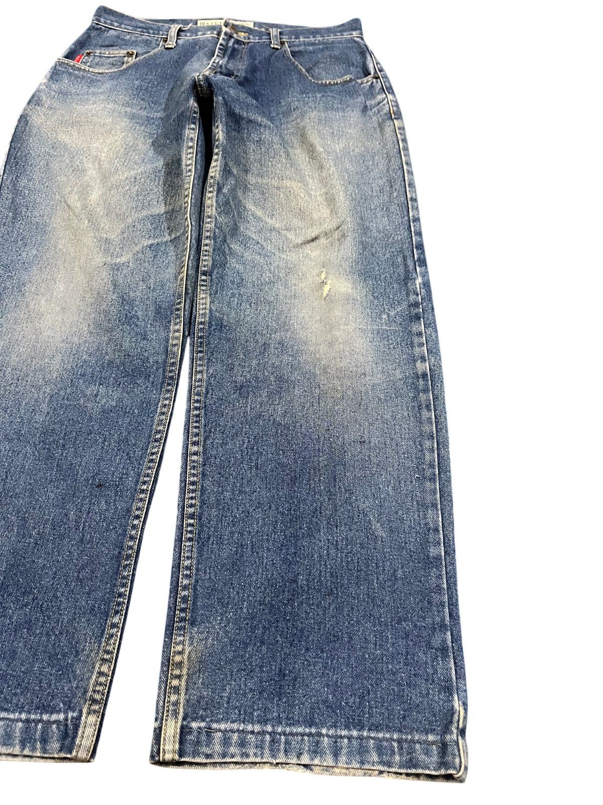 Bugle Boy × Vintage Vintage Bugle Boy Baggy Denim Size US 31 - 3 Thumbnail