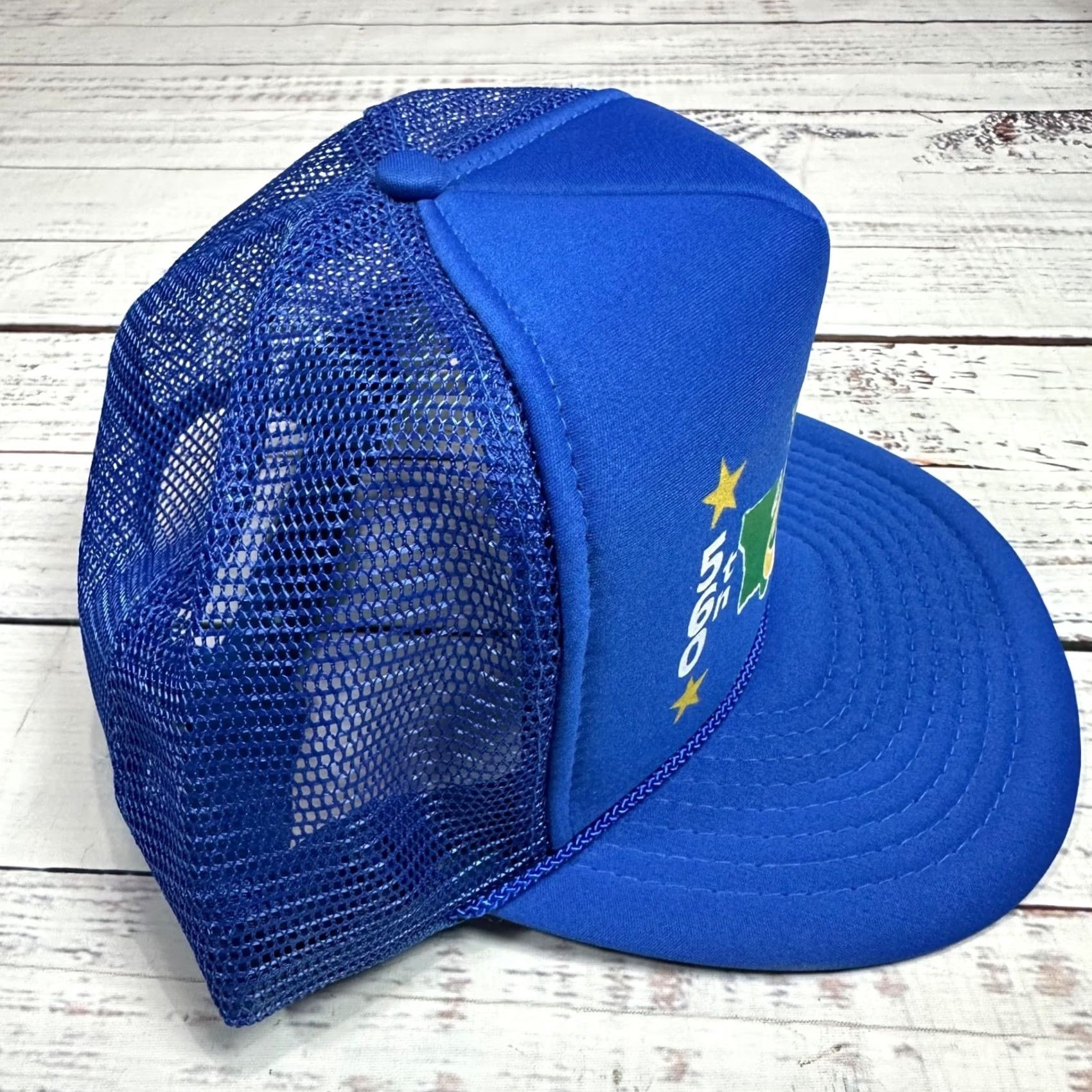 Bally Vtg USAF 560th AF Band Washington Air National Guard Ball Cap Hat Blue Snapback Hat Mens One Size Snapback Blue USAF Ball Cap Size ONE SIZE - 4 Thumbnail