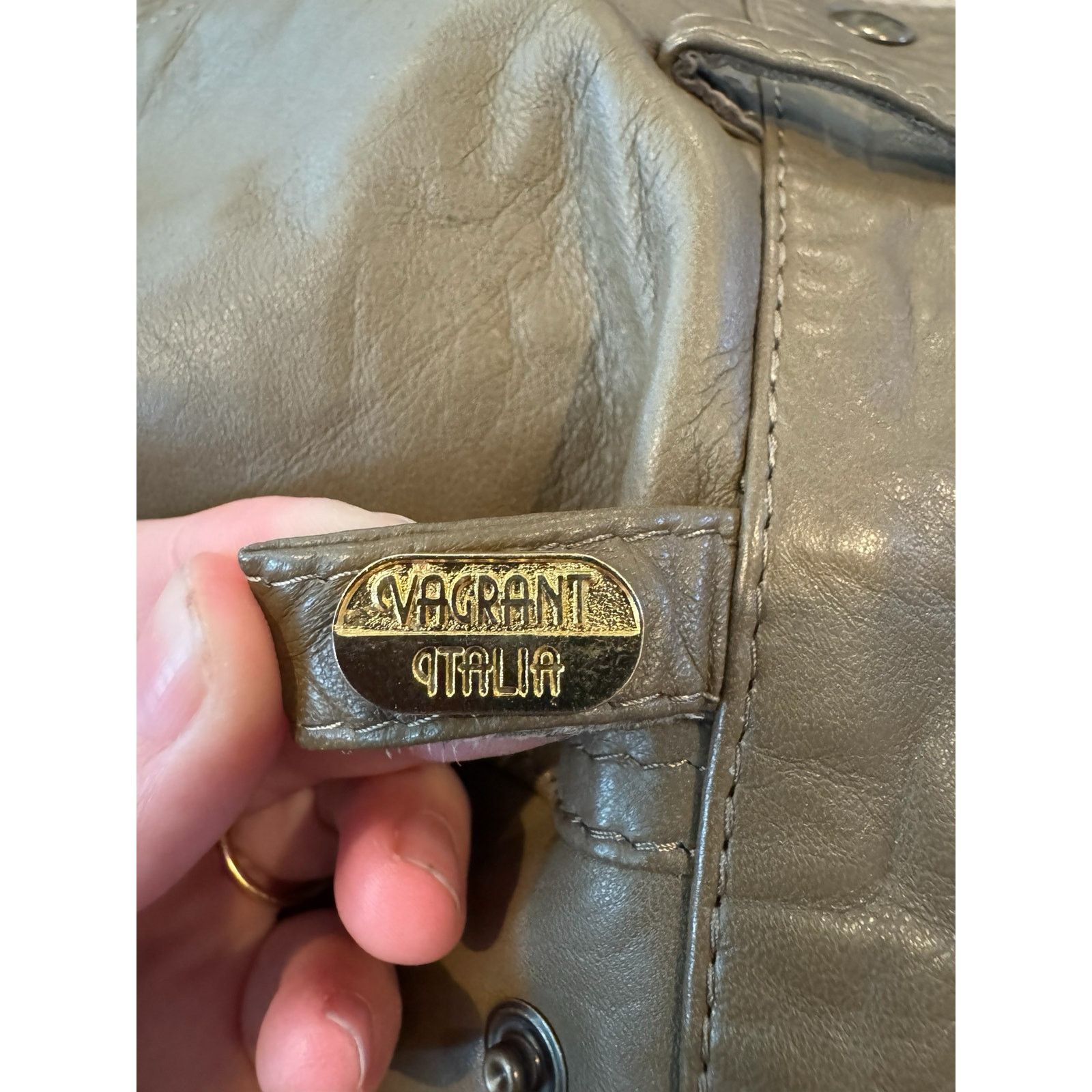 The Unbranded Brand Vagrant Italia Vintage Brown Leather Pants Made in Italy 46 Size 32" / US 10 / IT 46 - 5 Thumbnail