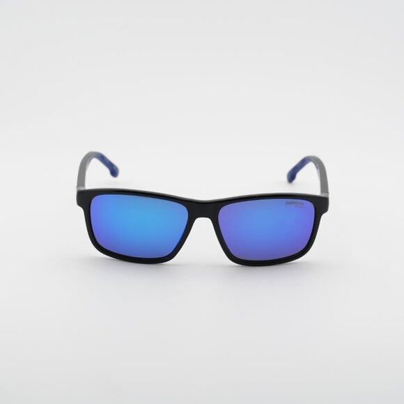 Carrera CARRERA 2047T/S 0D51 Z0 Sunglasses Black/Blue Rectangle Size ONE SIZE - 3 Thumbnail