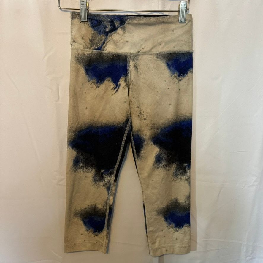 Lululemon Lululemon Wunder Under Crop Leggings 4 Tie Dye Yoga Pants Size 27" / US 4 / IT 40 - 1 Thumbnail