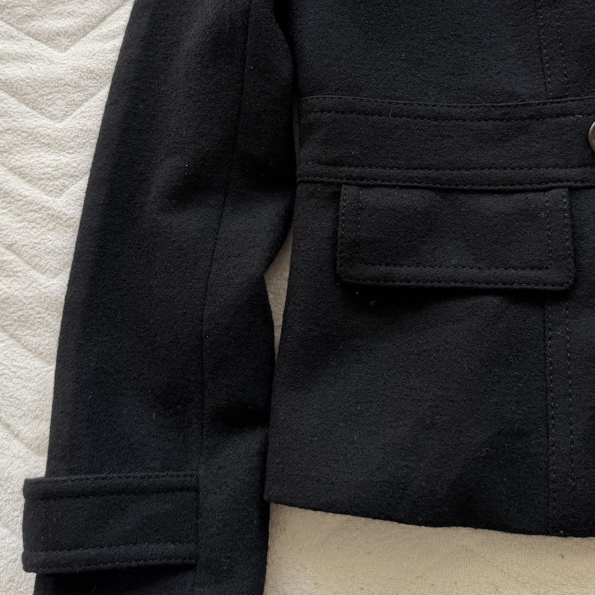Michael Kors Michael Kors Wool Jacket Black Double Breasted Crop Style Size M / US 6-8 / IT 42-44 - 8 Thumbnail