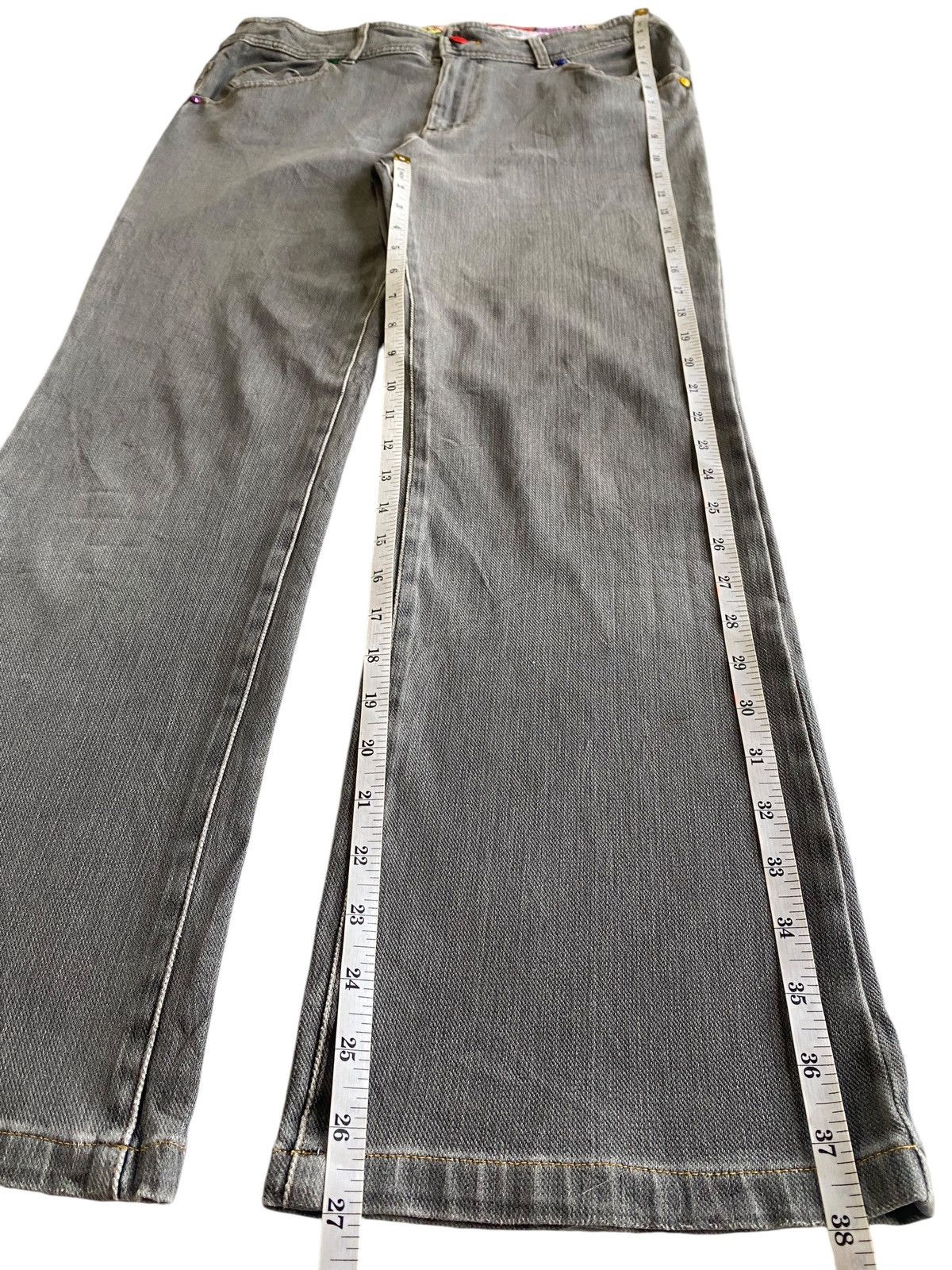 Sonia Rykiel Vintage Sonia Love Denim Bootcut Style Jeans Size 31" - 16 Thumbnail