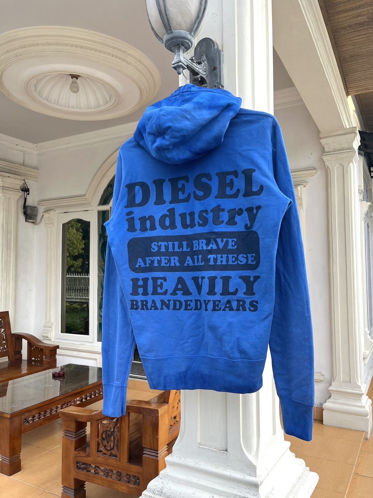 Diesel Diesel Industry ‘Heavily Branded Years’ Hoodie Size US S / EU 44-46 / 1 - 1 Thumbnail