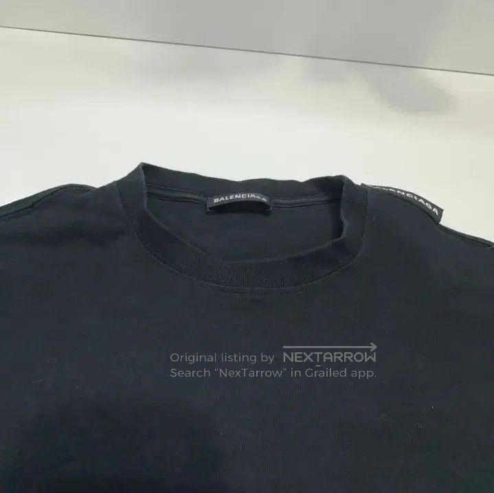 Balenciaga Balenciaga Black Short Sleeve T. Size US XS / EU 42 / 0 - 6 Thumbnail