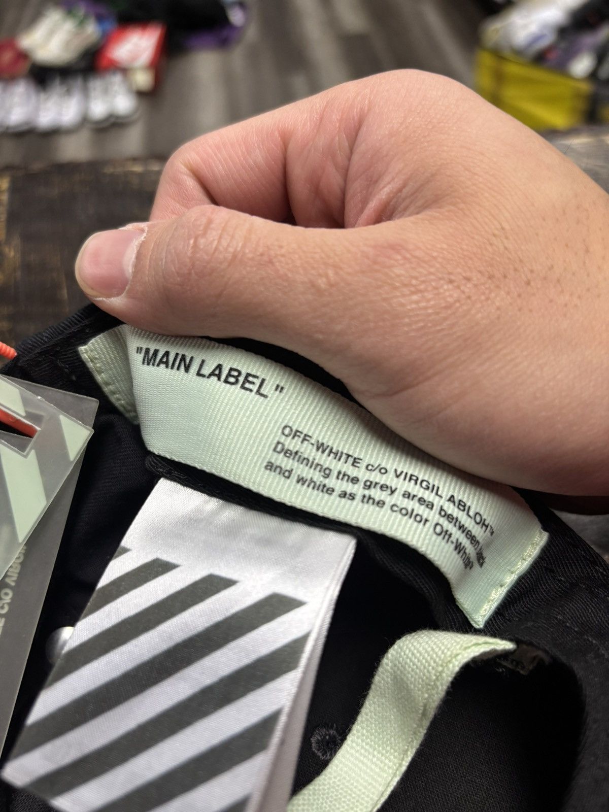 Off-White Off-White cap black multicolor Size ONE SIZE - 6 Thumbnail