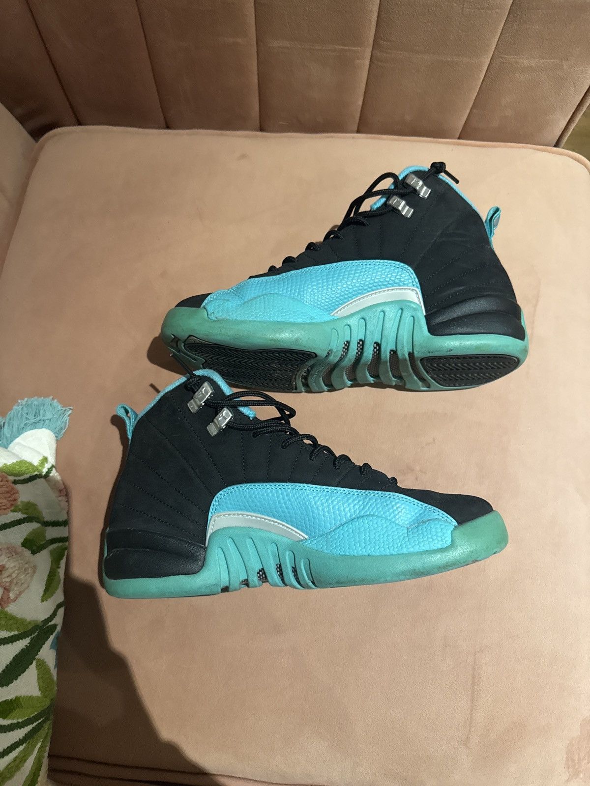 Jordan Brand Air Jordan 12 Hyper Jade Size US 6.5 / EU 39-40 - 3 Thumbnail
