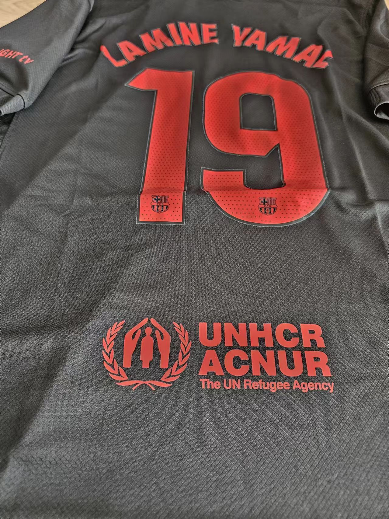 Other 2024 25 Barcelona 19 Yamal Jersey Away M Size US M / EU 48-50 / 2 - 4 Thumbnail