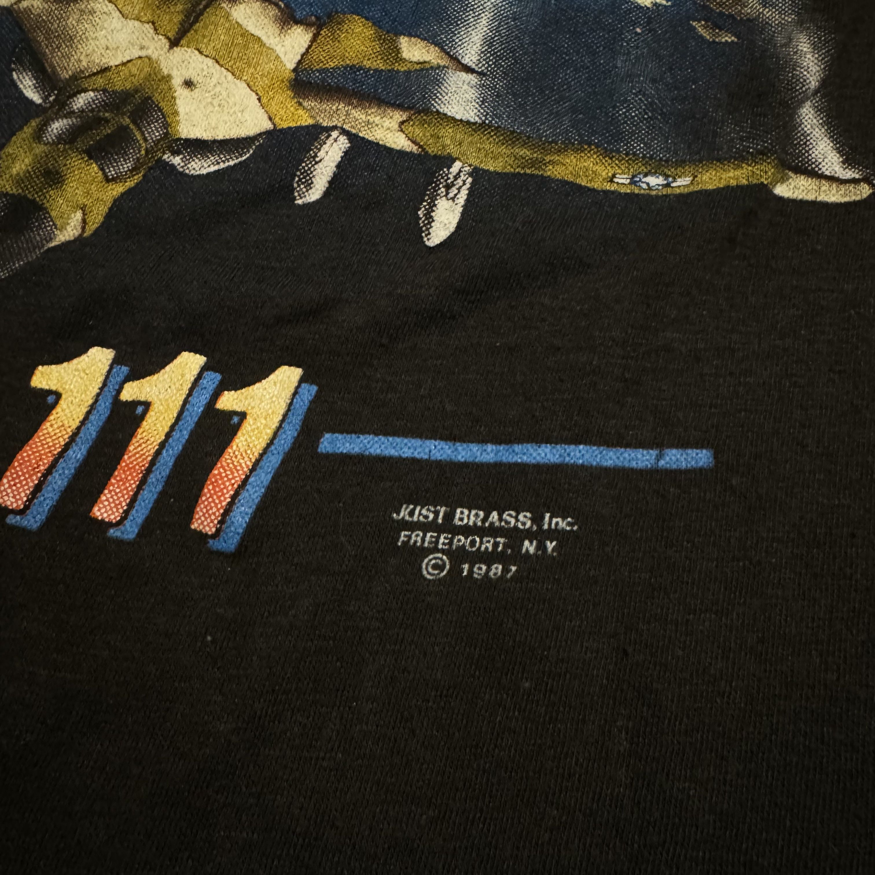 Other 3D Emblem VTG 1987 Terrorist Terminator F-111 Graphic Tee Size US XL / EU 56 / 4 - 3 Thumbnail