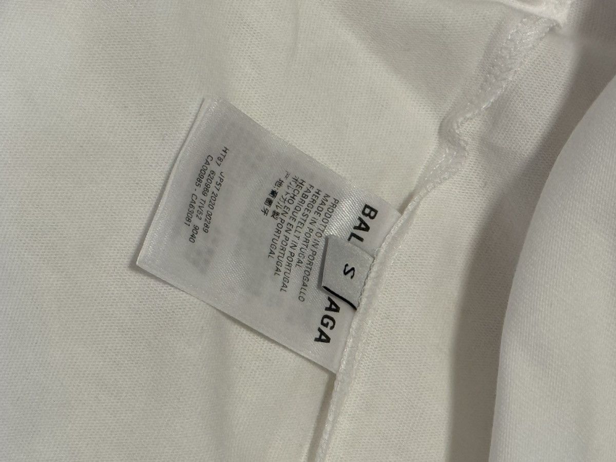 Balenciaga Balenciaga white t shirt Size US S / EU 44-46 / 1 - 6 Thumbnail