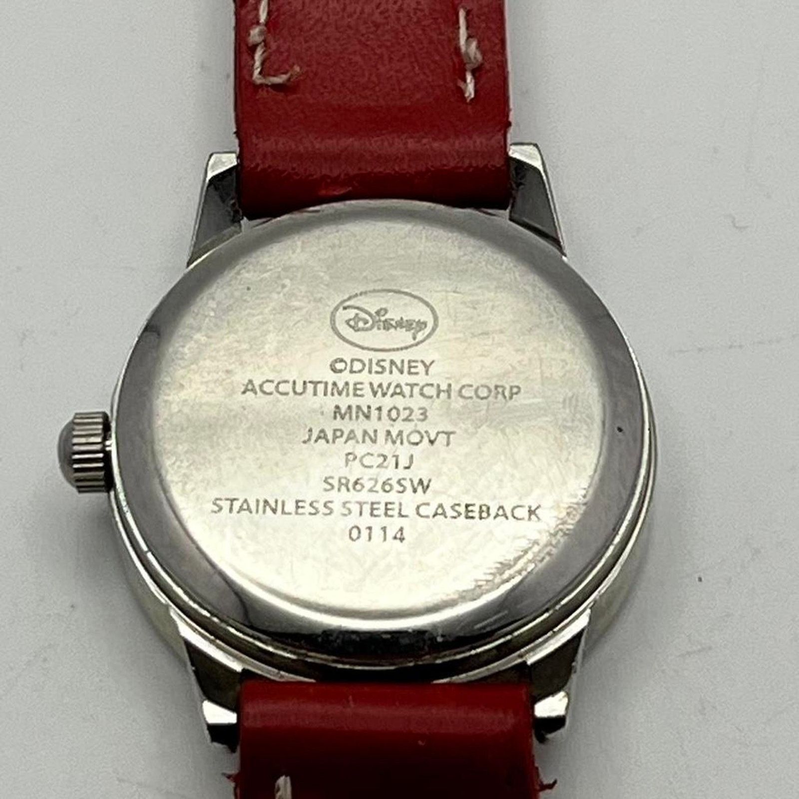 Disney Silver & red disney watch Size ONE SIZE - 3 Thumbnail