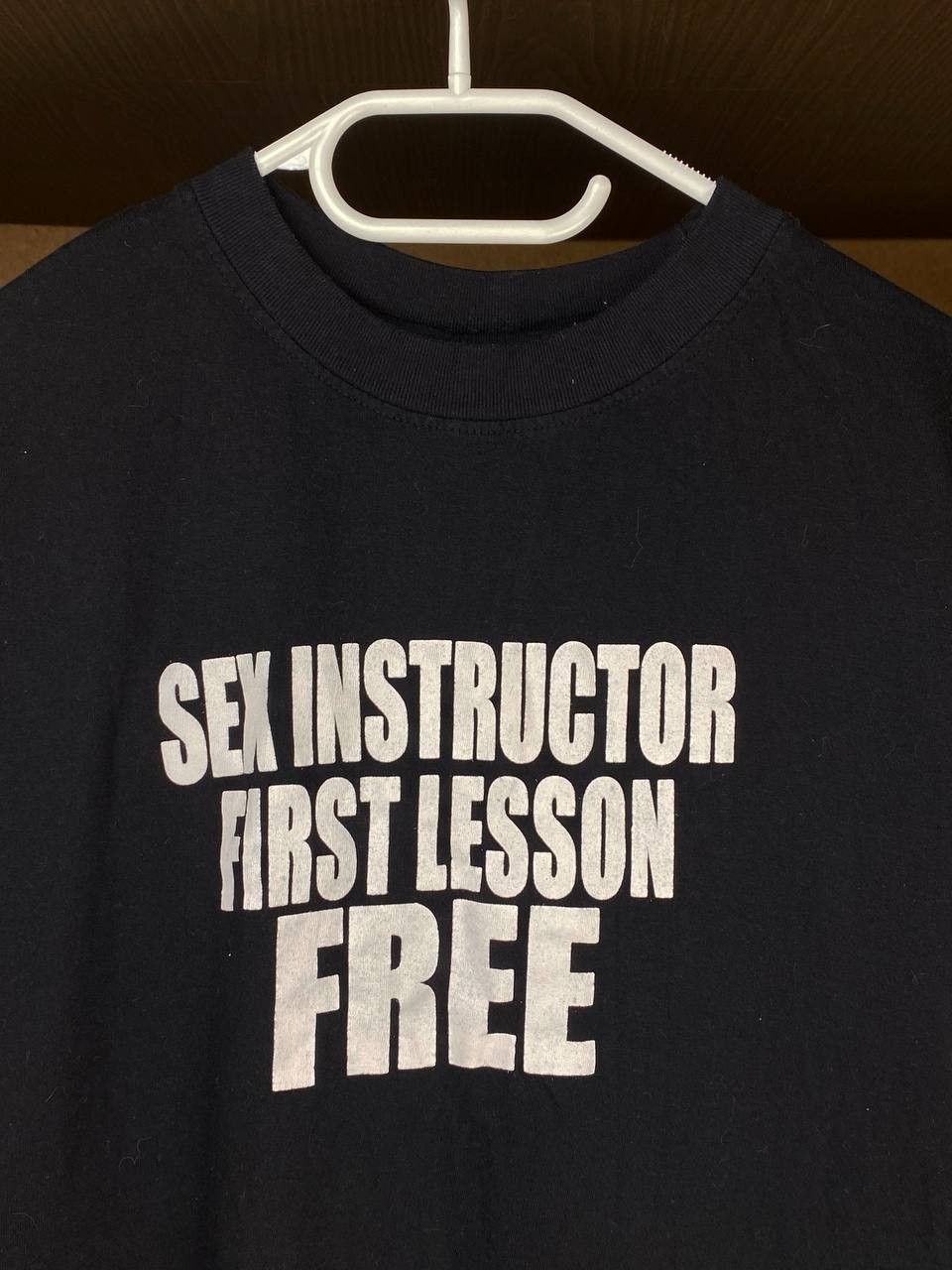 Sex Skateboards × Vintage Vintage 90s Sex Instructor Pornstar Humor tee Size US XL / EU 56 / 4 - 4 Thumbnail