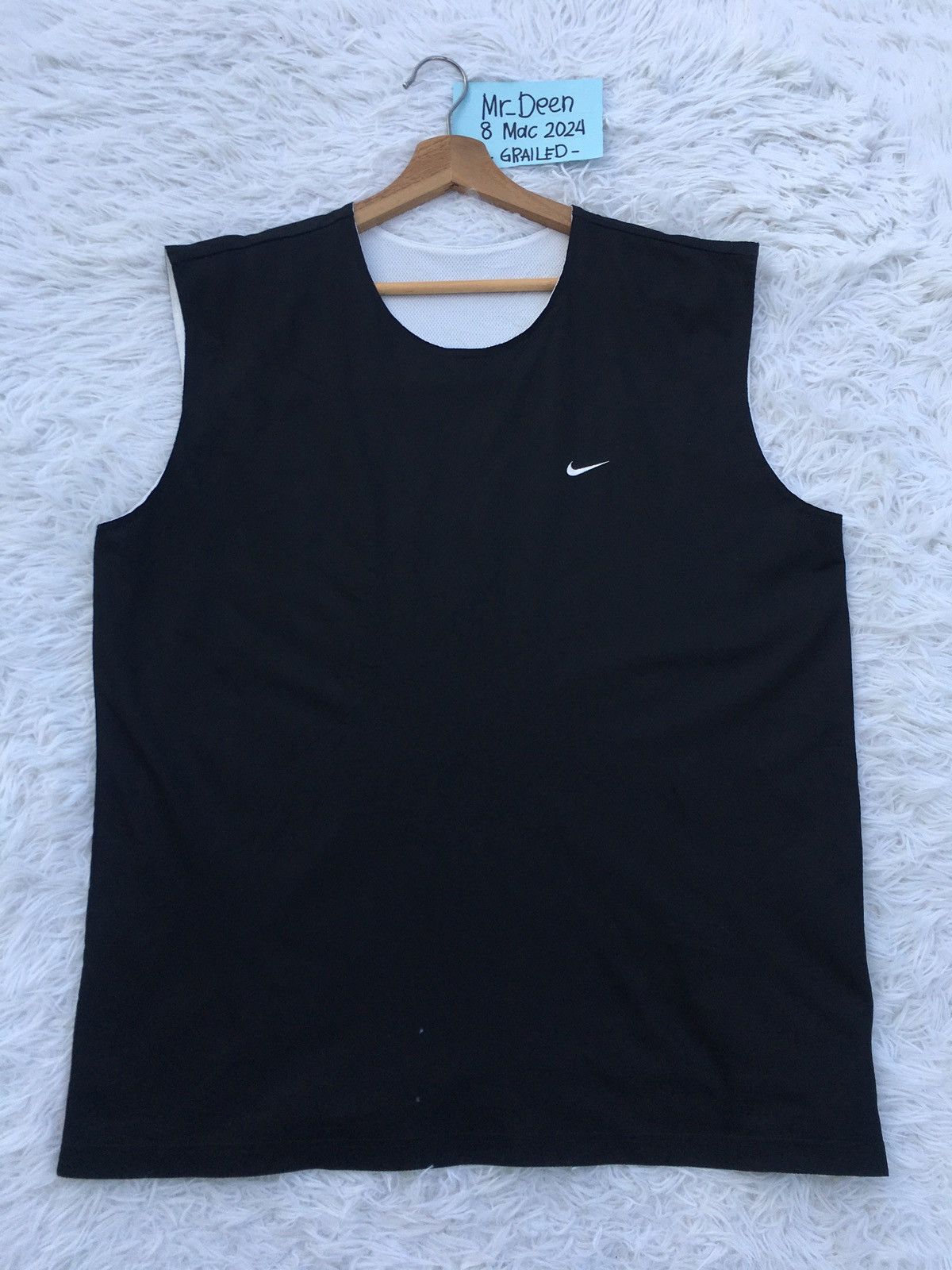 Nike Rare Vintage Nike Sleeveless reversible Jersey Size US L / EU 52-54 / 3 - 2 Thumbnail