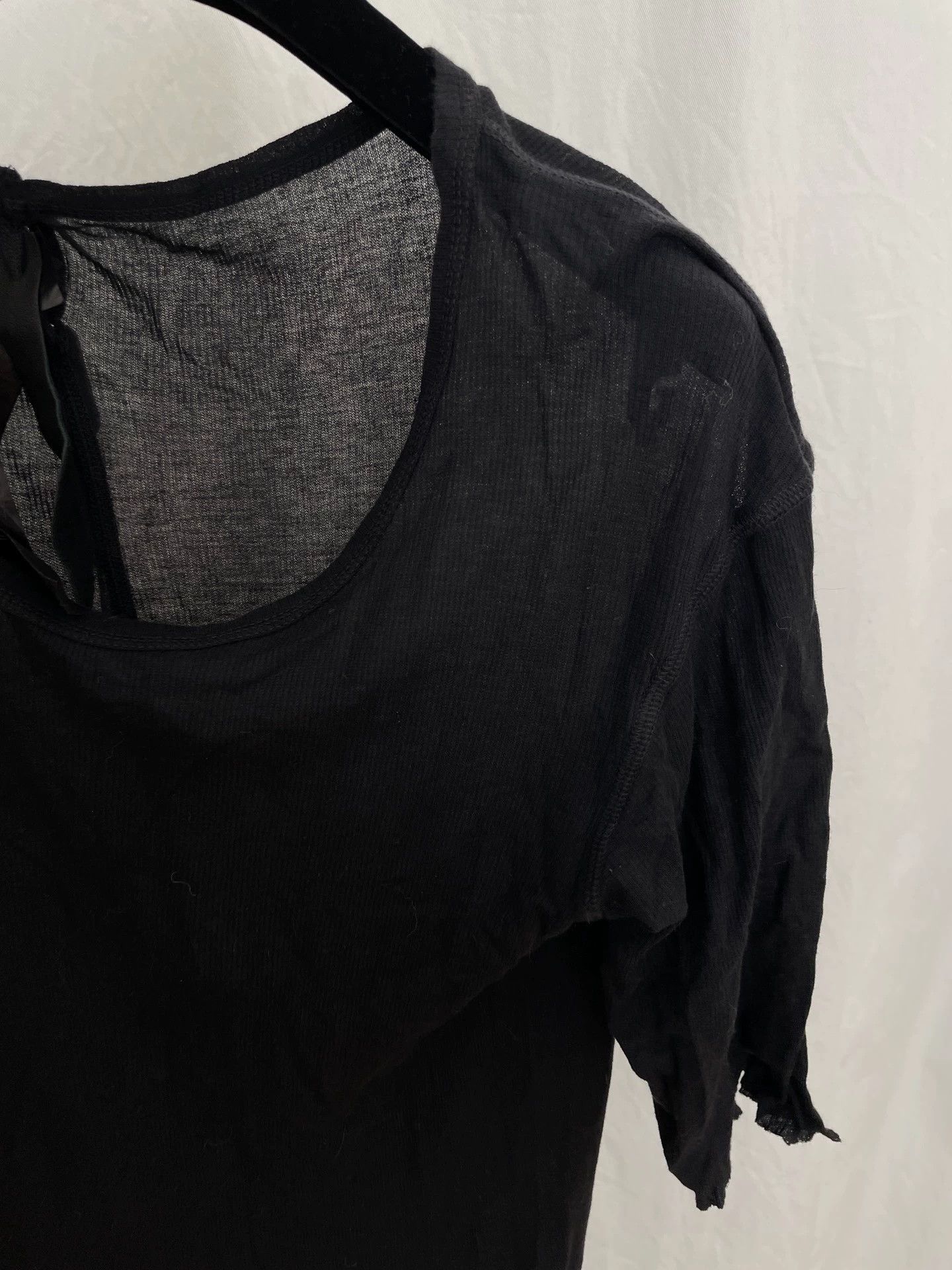 Balenciaga Boris BBS mainline long-sleeved glove tee. Size XS / US 0-2 / IT 36-38 - 2 Thumbnail