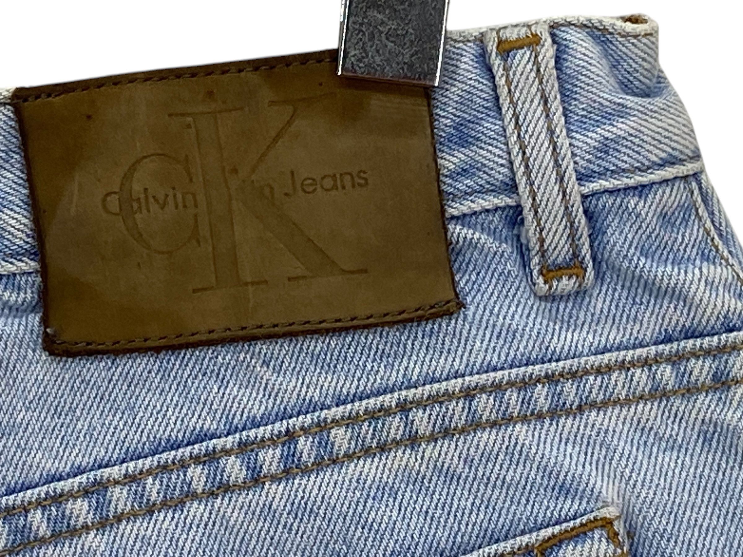 Calvin Klein × Vintage Calvin Klein Jeans Vintage Short Jeans Size 30" / US 8 / IT 44 - 9 Thumbnail