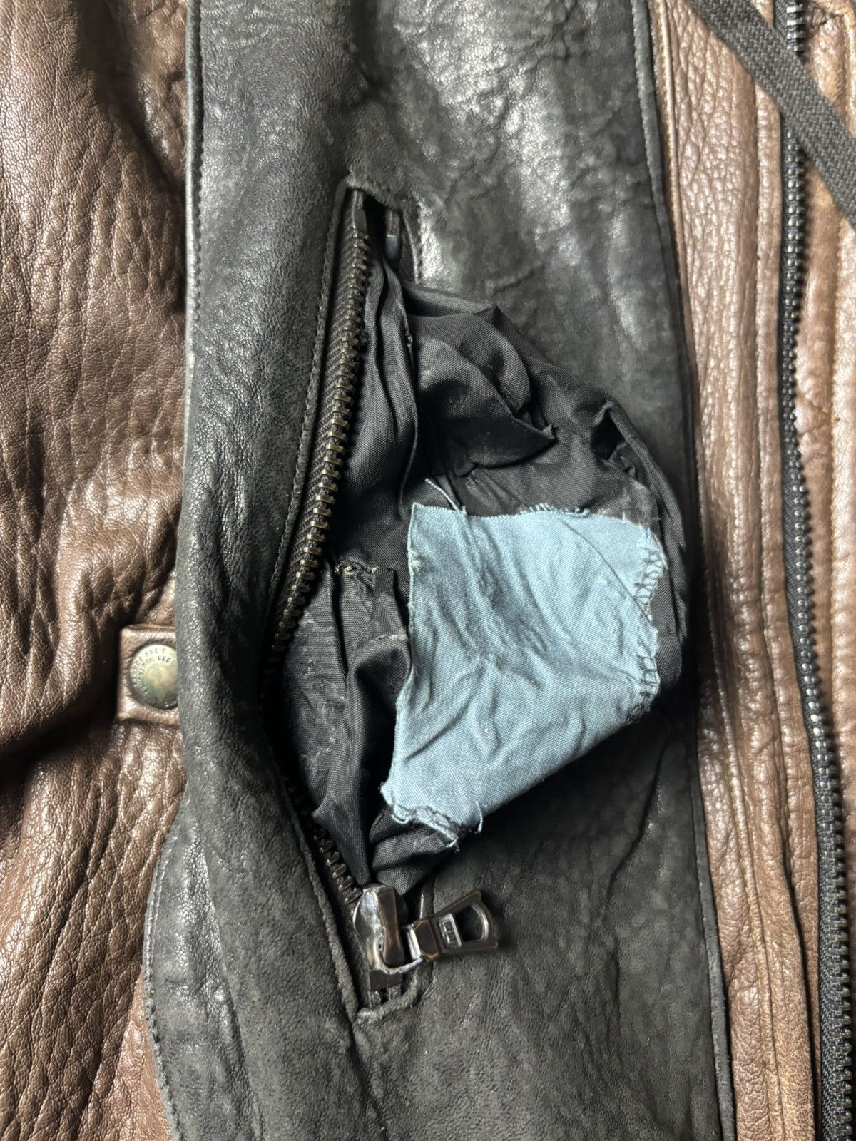 Marithe + Francois Girbaud 1980s Millesimes Shearling Leather Bomber Jacket Size US L / EU 52-54 / 3 - 7 Thumbnail