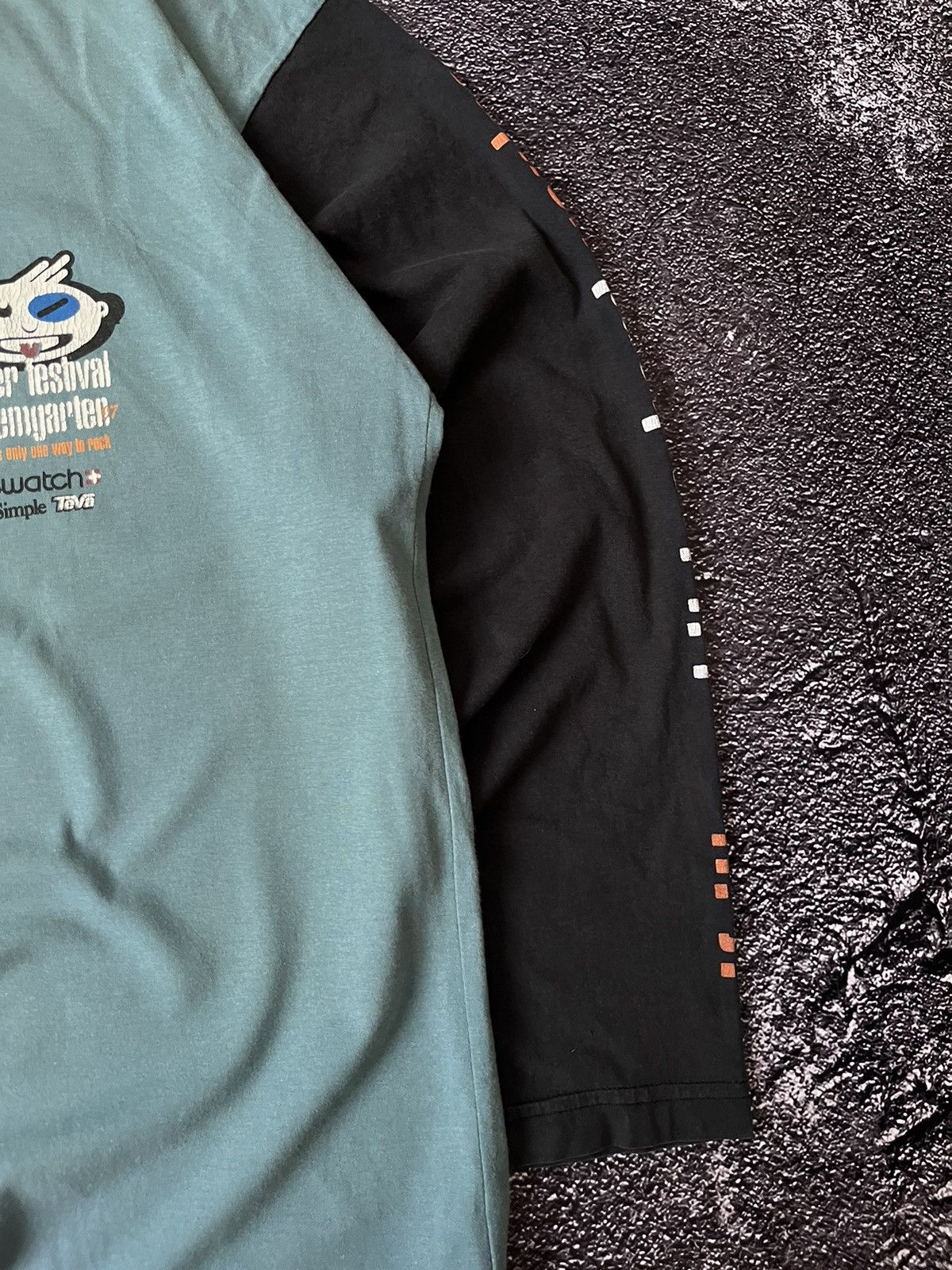 Swatch Vintage Swatch River Festival Bremgarten 1997 LongSleeve Size US XXL / EU 58 / 5 - 5 Thumbnail