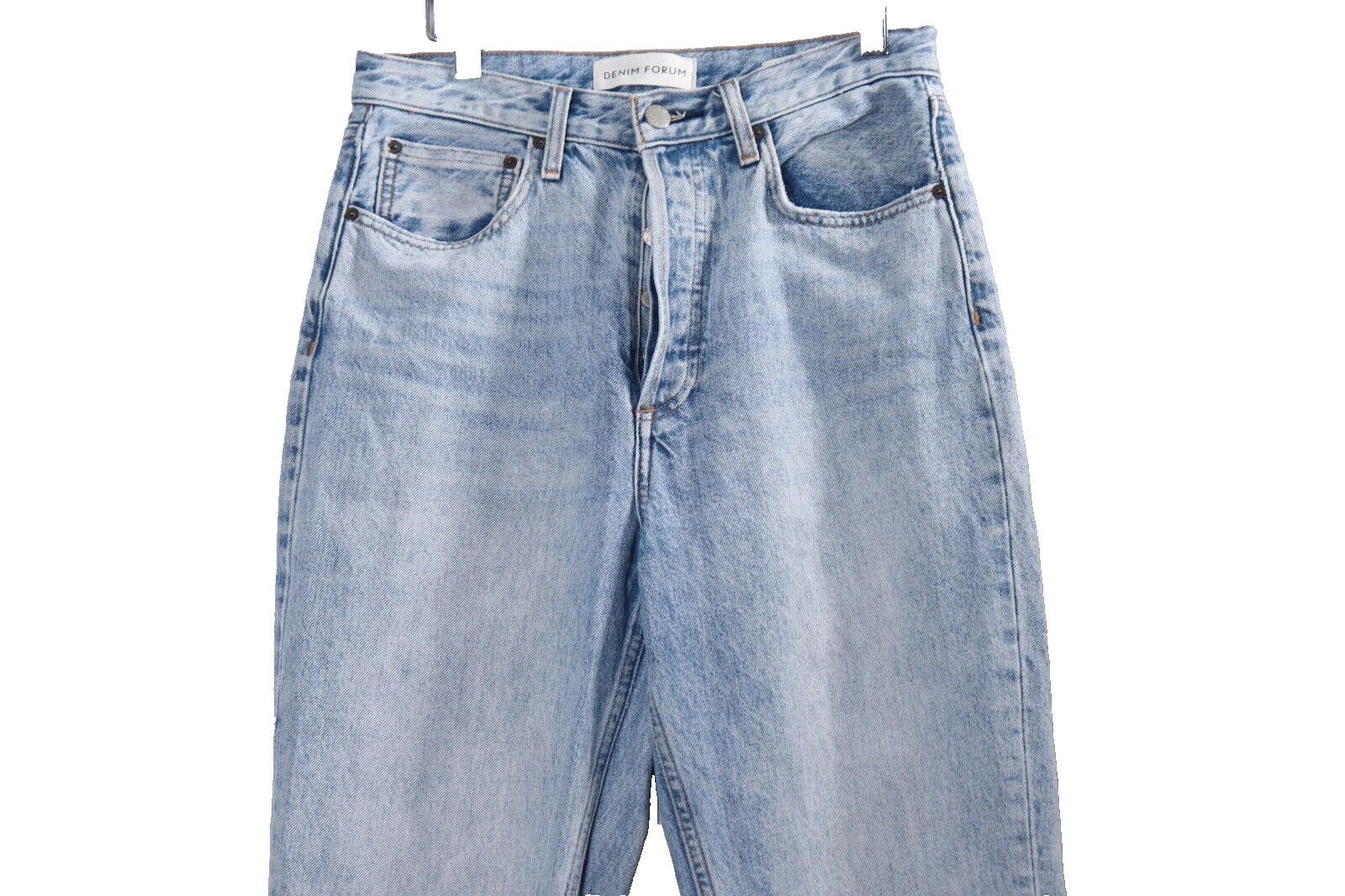 Designer Denim Forum US26 Blue Boyfriend High Rise Loose 28L Jeans Size 26" / US 2 / IT 38 - 6 Thumbnail
