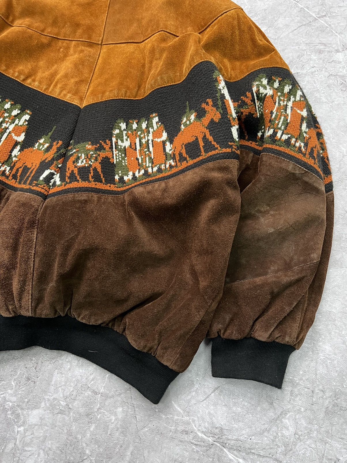 If Six Was Nine × Vintage Vintage Suede Fringe Cowboy Western Leather Jacket Hype Rare Size US L / EU 52-54 / 3 - 13 Thumbnail