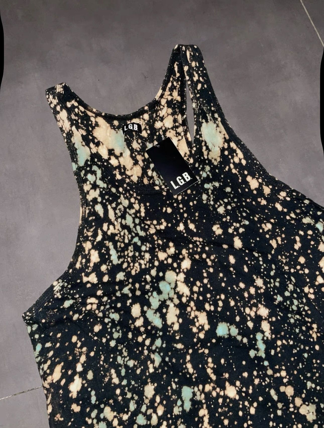 Le Grande Bleu (L.G.B.) LGB Cross Sleeveless Tank Size US XS / EU 42 / 0 - 4 Thumbnail