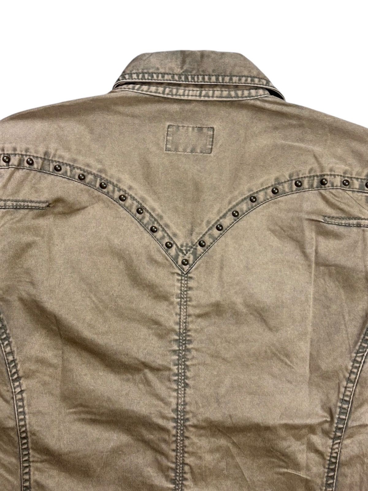 GOA 2000s Nicole Club - Western Cowboy Mud Wash Shirt Size US M / EU 48-50 / 2 - 7 Thumbnail