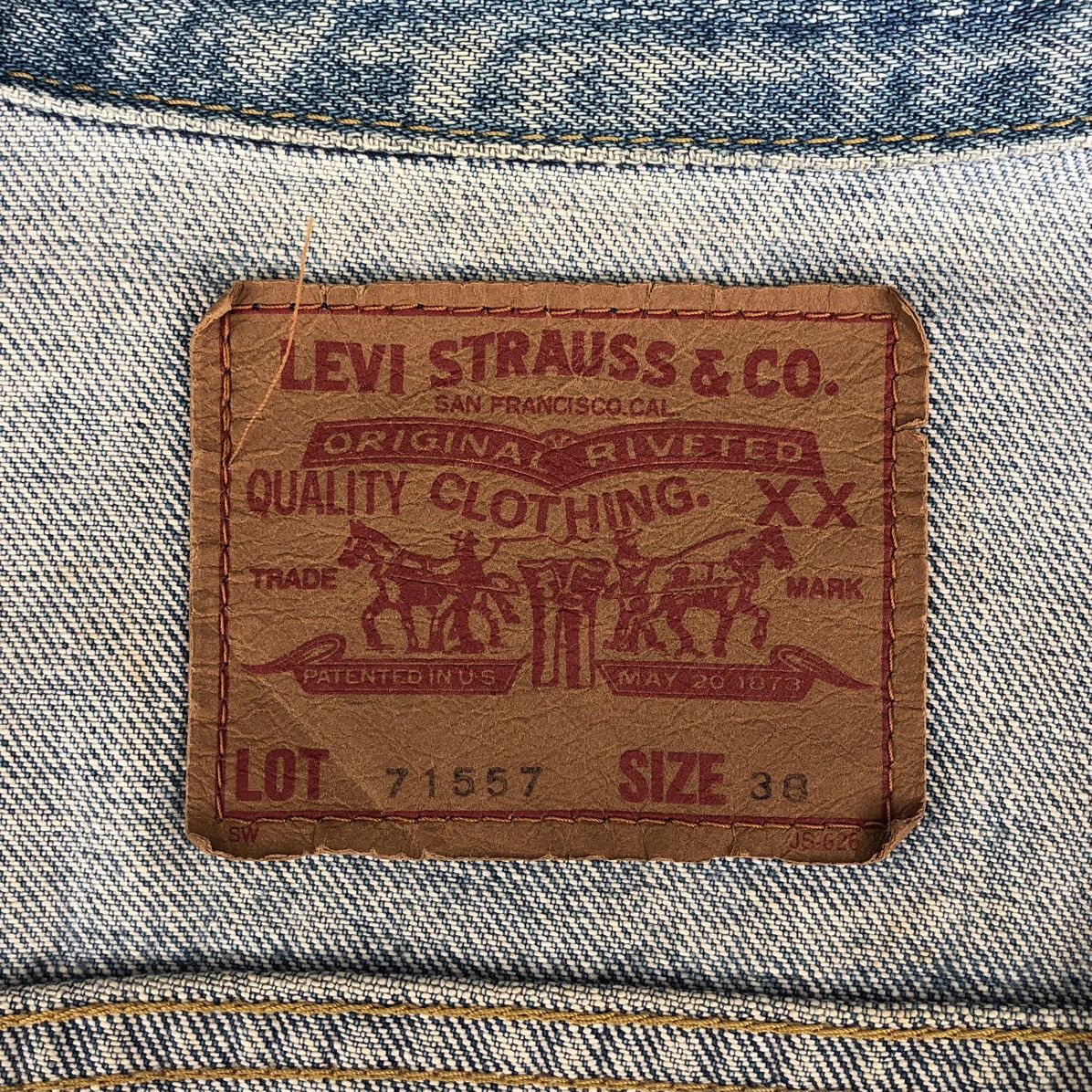 Levi's Vintage Clothing Vintage 90s LEVIS BIG E Trucker Jacket Size US M / EU 48-50 / 2 - 12 Thumbnail