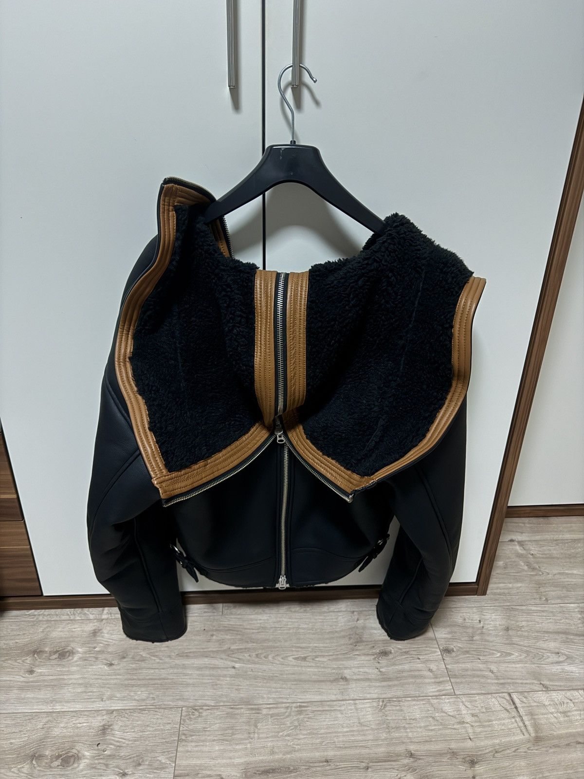 Y/Project Y Project Gaultier AW22 Sherling split jacket Size US S / EU 44-46 / 1 - 4 Thumbnail