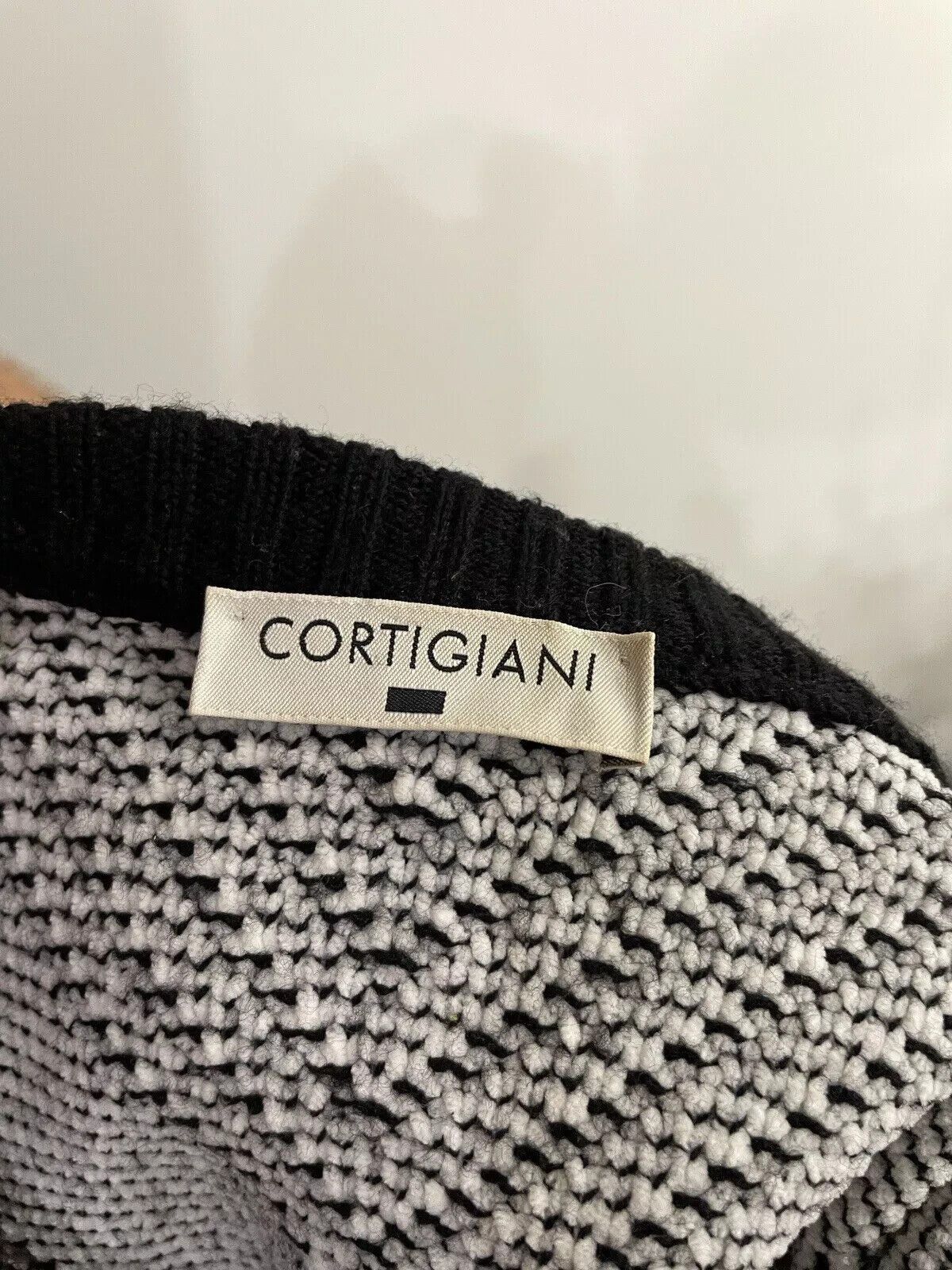 Cortigiani Cortigiani Wool Sweater Mens Gray Pullover Knit size IT-54 Size US M / EU 48-50 / 2 - 9 Thumbnail