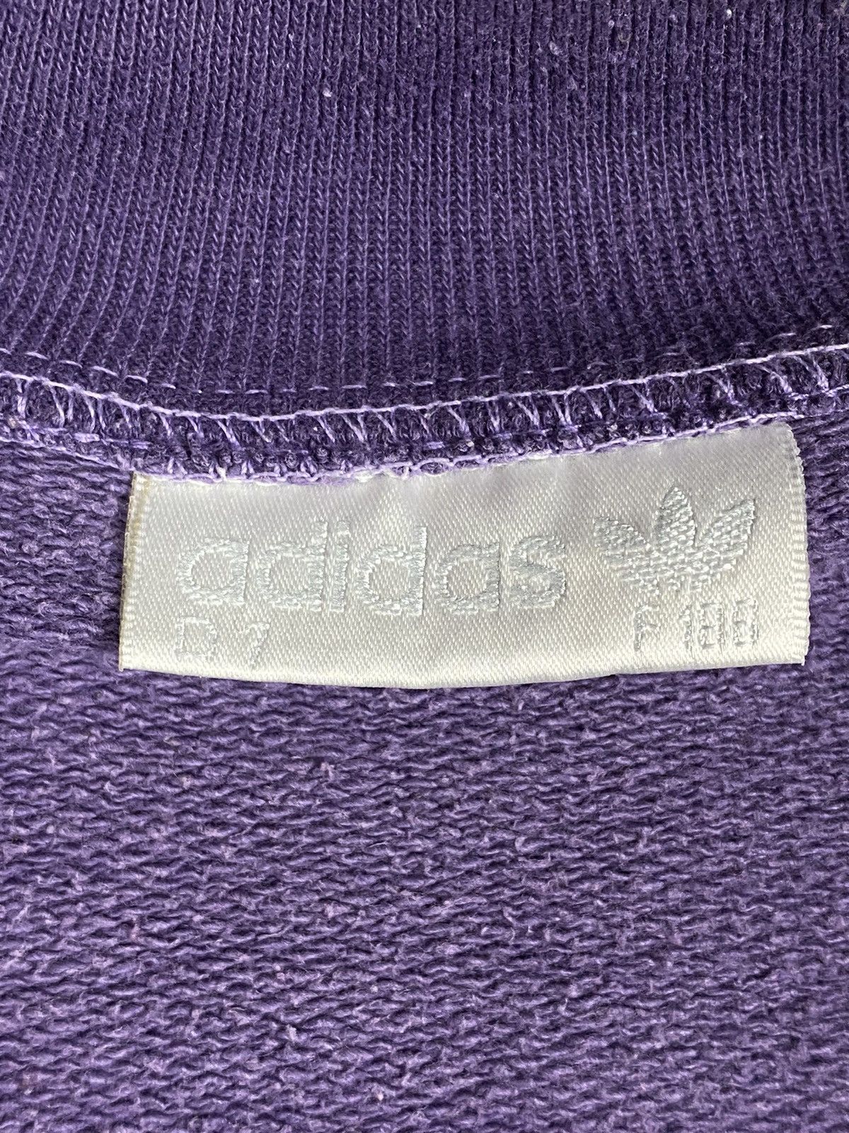 Adidas Vintage 90s Adidas Zip Up 1/2 Sweater Sweatshirt Hoodie Size US M / EU 48-50 / 2 - 12 Thumbnail