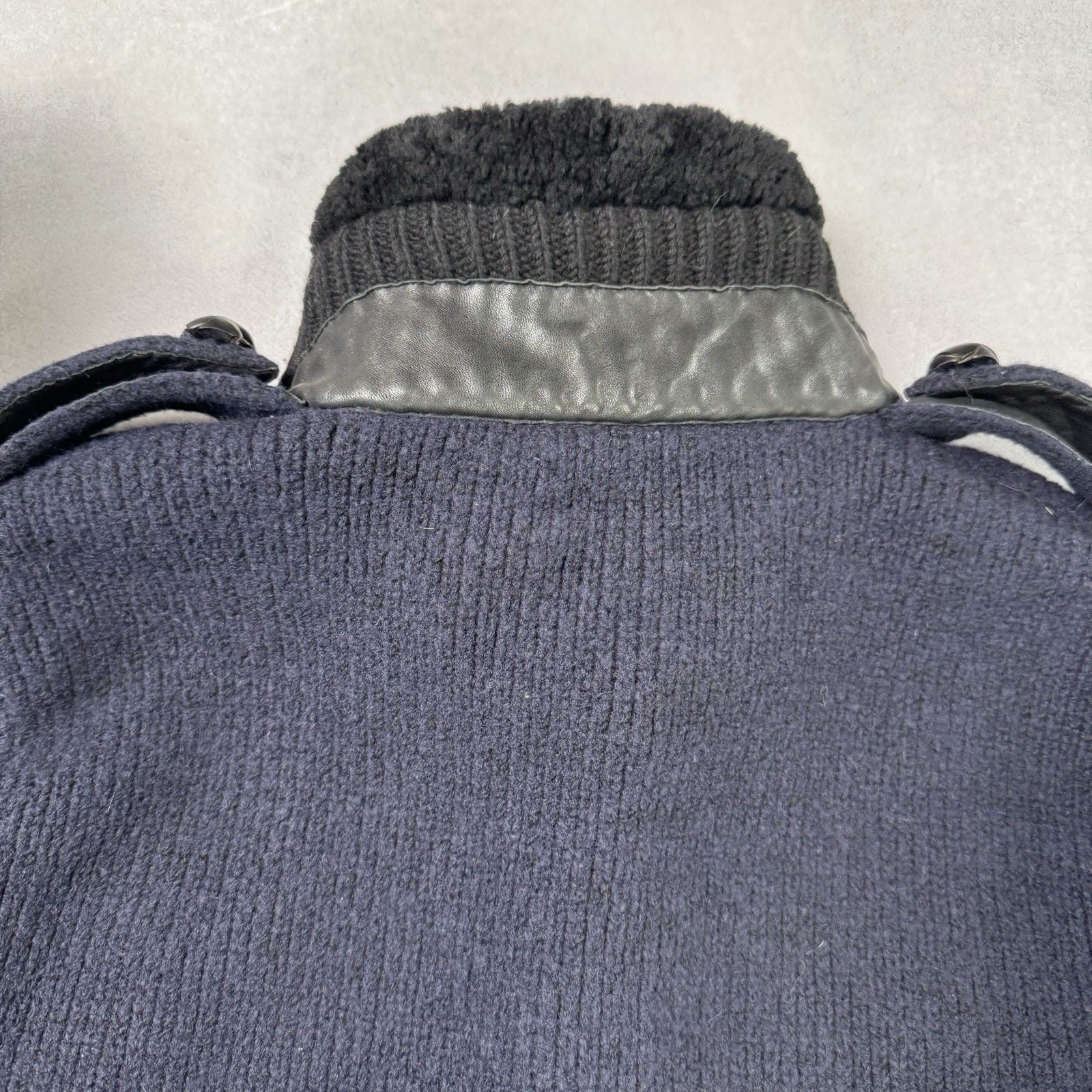 Burberry Burberry Men Wool Jacket Blue Size M Size US M / EU 48-50 / 2 - 15 Thumbnail