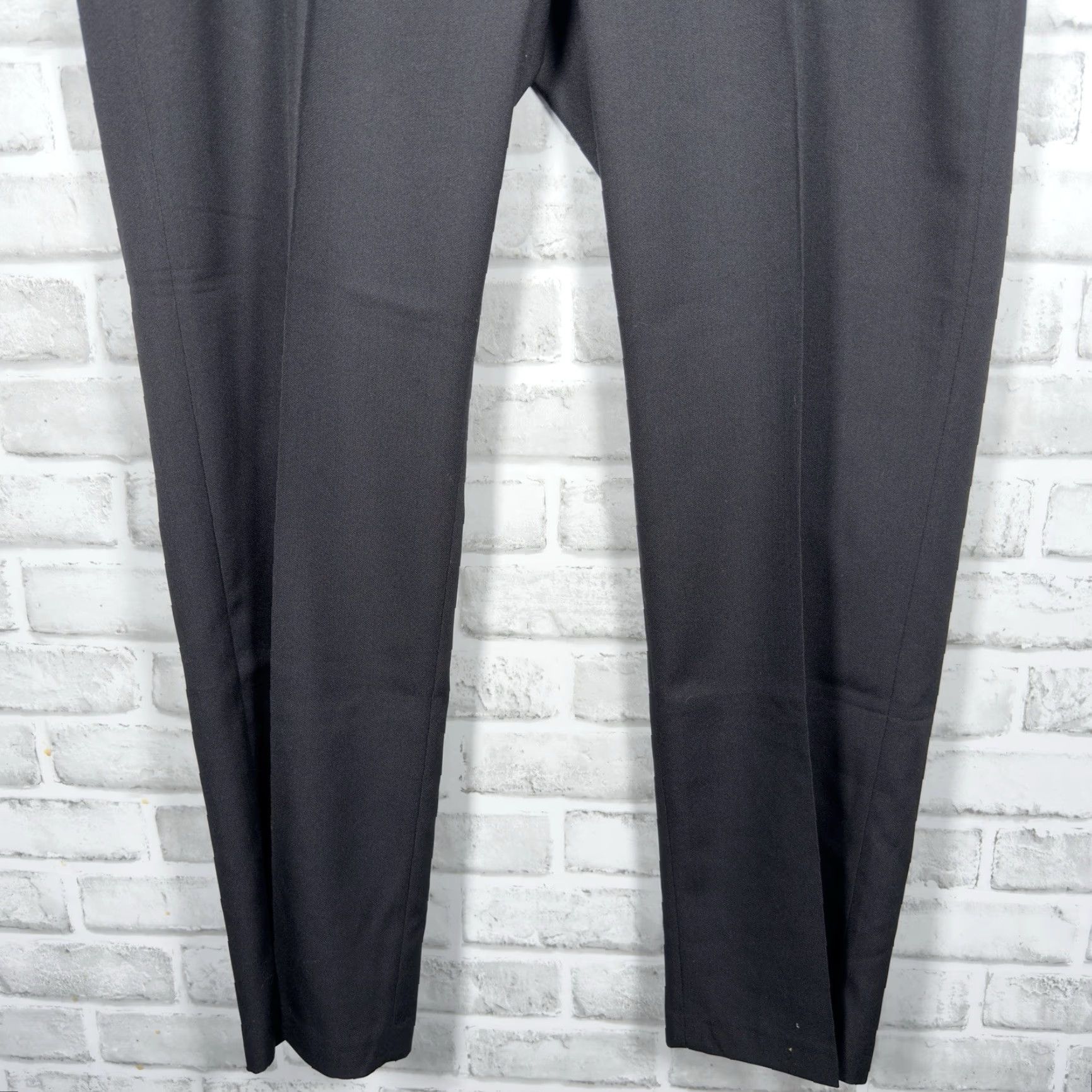 Van Heusen VAN HEUSEN Black Slim Fit Pants Mens Size 38x30 Dress Pants NWT Regular Fit Size US 38 / EU 54 - 3 Thumbnail