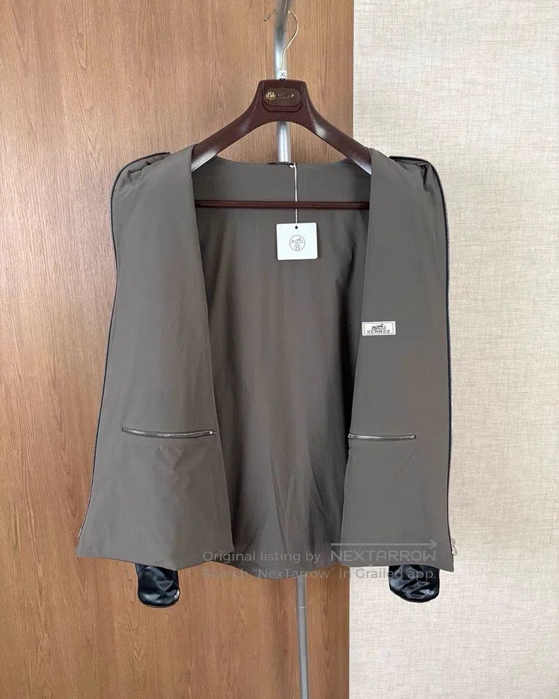 Hermes Hermes Men's Hooded Cotton Jacket Size US M / EU 48-50 / 2 - 5 Thumbnail