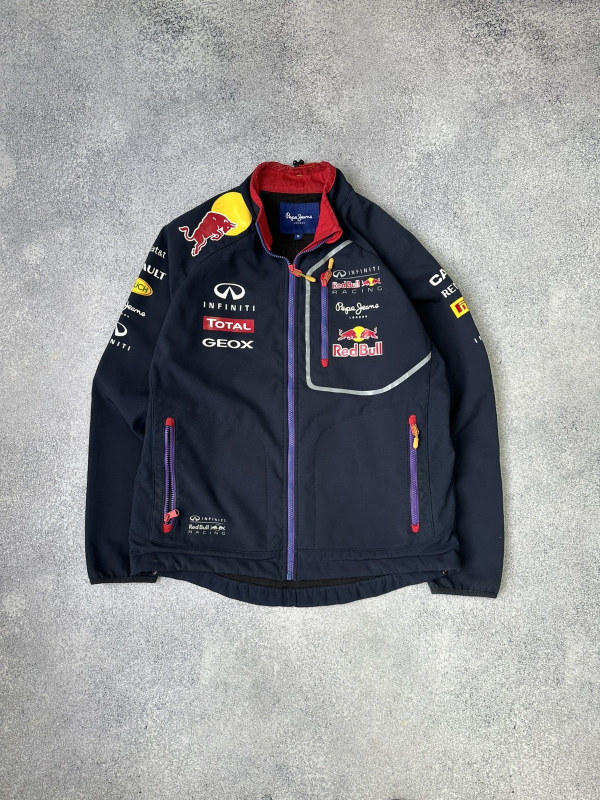 Red Bull Red Bull Racing Formula 1 Men’s Pepe Jeans Softshell Jacket Size US M / EU 48-50 / 2 - 1 Thumbnail