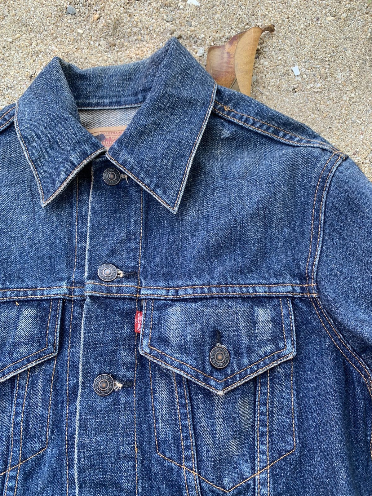 Levi's Vintage Clothing × Vintage LEVIS JACKET VINTAGE TRACKER Size US S / EU 44-46 / 1 - 4 Thumbnail