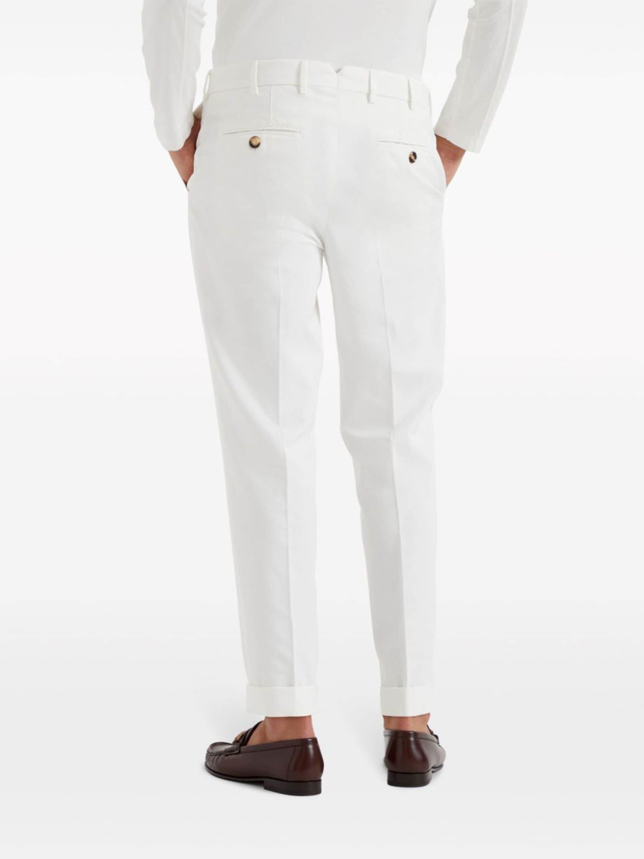 Brunello Cucinelli Dyed Pants in White Size US 32 / EU 48 - 4 Thumbnail