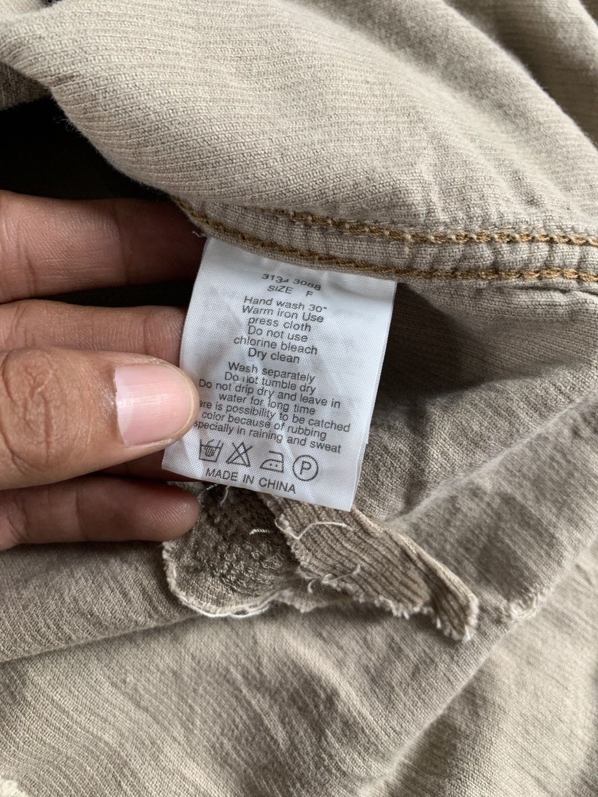 GOA New Genuine Vintage GOA raw ripped shirt Size US M / EU 48-50 / 2 - 9 Thumbnail