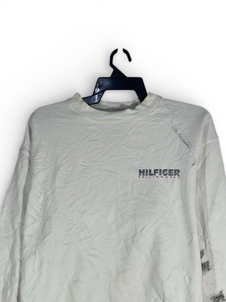 Tommy Hilfiger Vintage 90s tommy hilfilger sailing gear sweatshirt size M Size US M / EU 48-50 / 2 - 2 Thumbnail