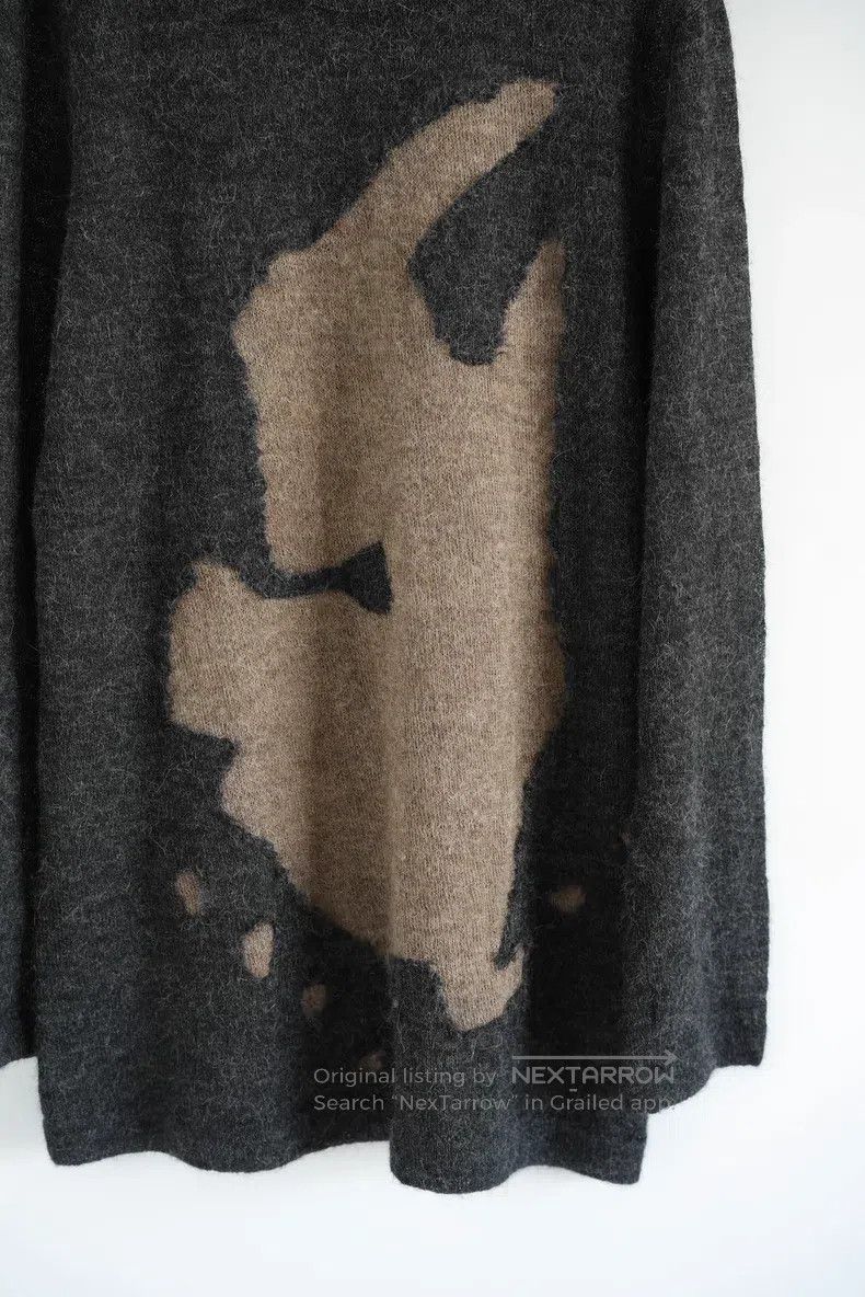 Yohji Yamamoto YOHJI YAMAMOTO Alpaca Wool Destroyed Sweater Size US L / EU 52-54 / 3 - 5 Thumbnail
