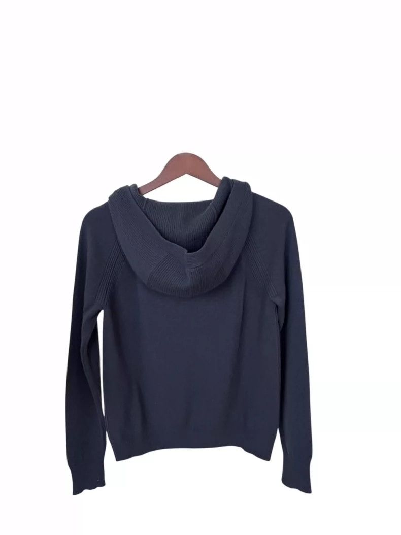 Loro Piana LORO PIANA Female pure color cashmere baby hooded knit swe Size S / US 4 / IT 40 - 7 Thumbnail