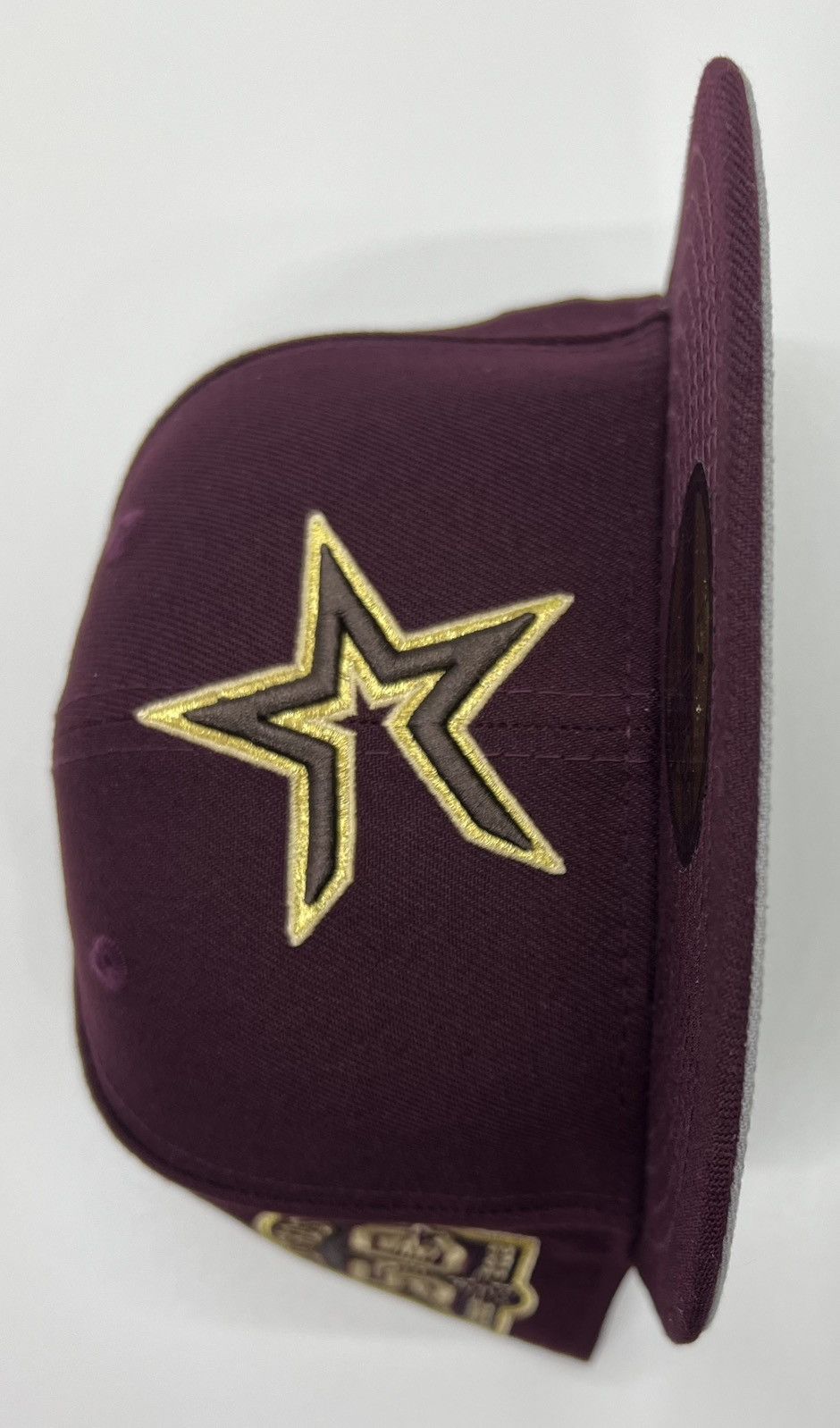 Hat Club × MyFitteds × New Era Houston Astros Metallic Open Star 50th SP New Era 7 5/8 Size ONE SIZE - 6 Thumbnail