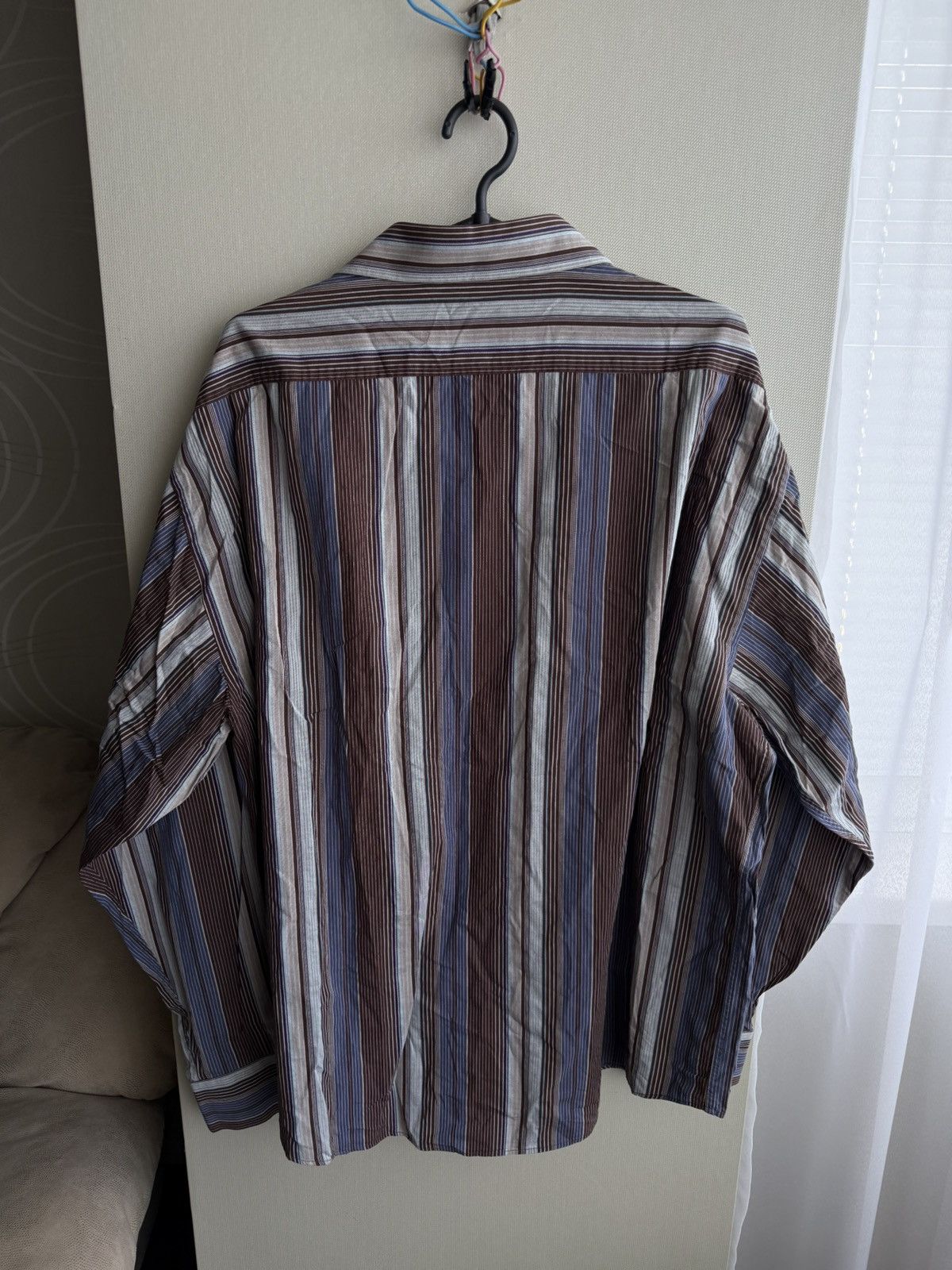 Yves Saint Laurent Multicolor YSL Shirt Cotton Yves Saint Laurent Shirt Size US XXL / EU 58 / 5 - 5 Thumbnail